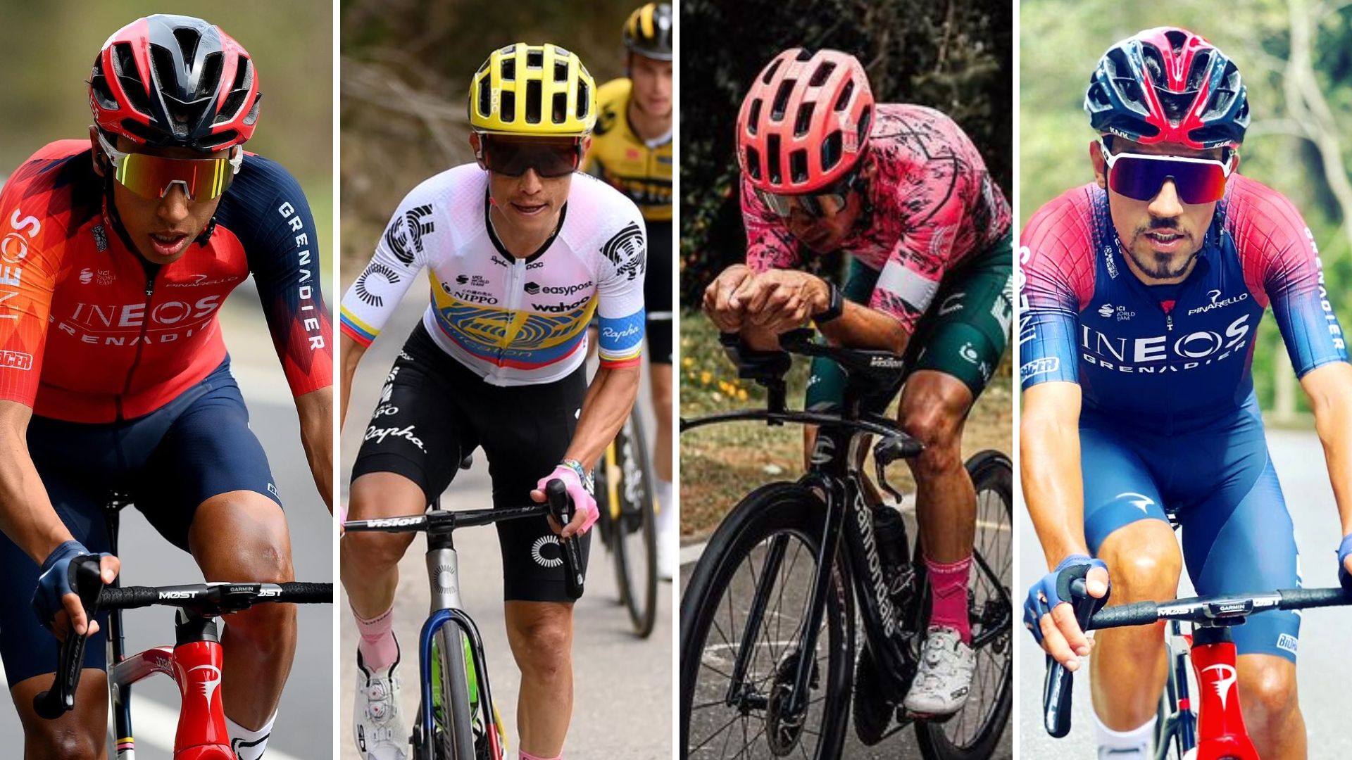 Egan, Esteban Chaves, Rigo, Daniel Martínez: este es el listado completo de colombianos que correran la Vuelta al Páis Vasco 