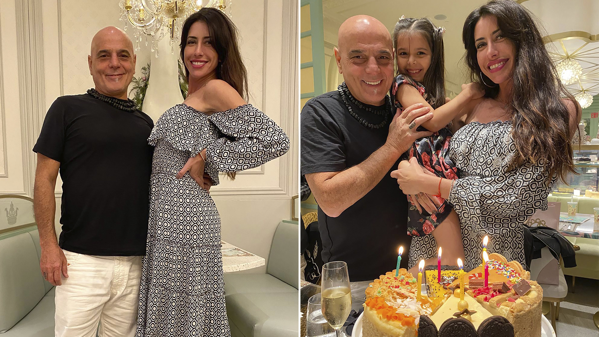 Estefanía Iracet, la esposa de Zeta Bosio, cumplió 34 años y lo festejó junto a su familia y sus amigos en Miami