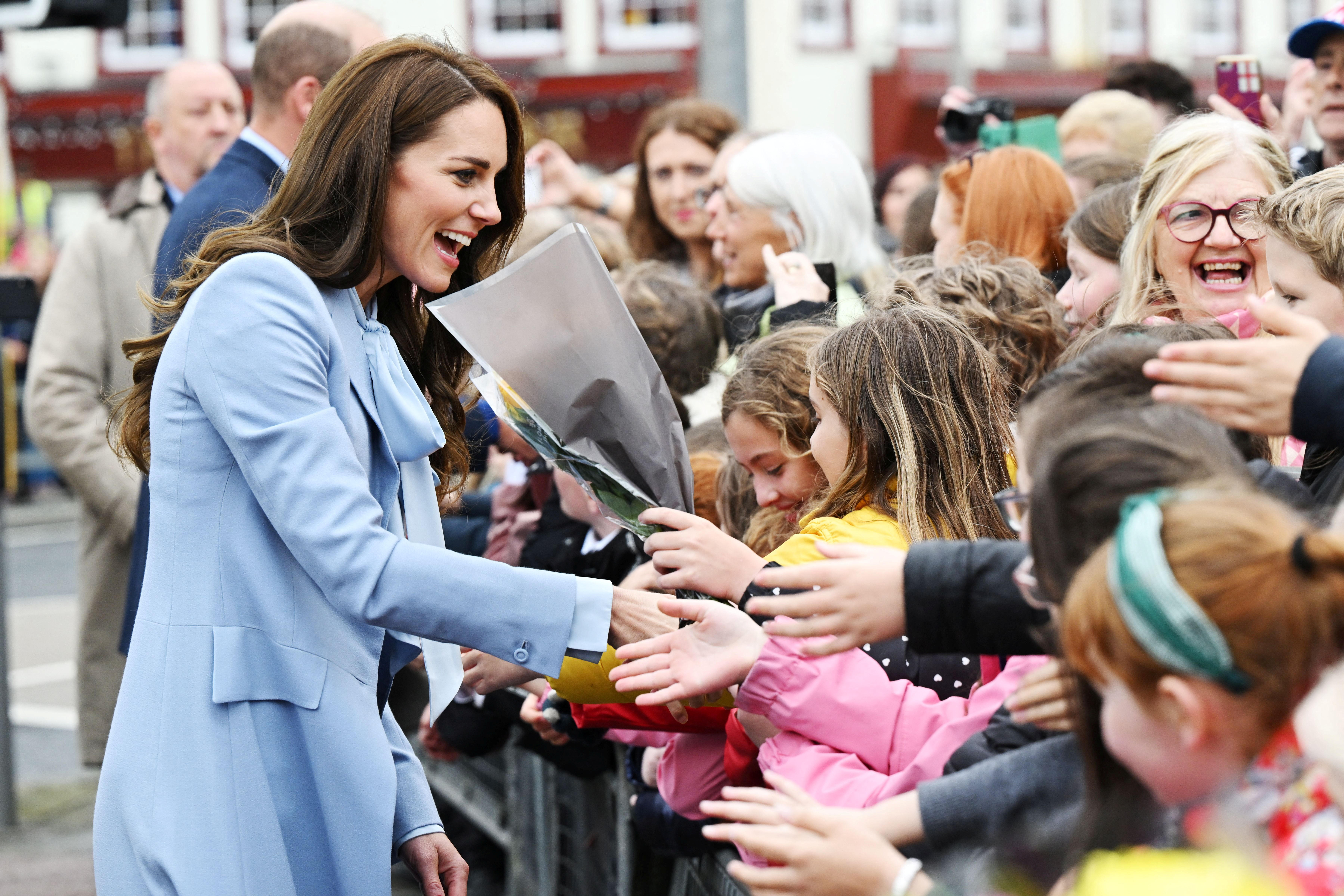 Kate Middleton vivió una incómoda situación durante un acto en Irlanda del Norte y su reacción se volvió viral