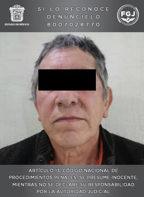 Durante el cateo en Valle de Chalco un hombre fue detenido (Fiscalía General de Justicia del Estado de México)