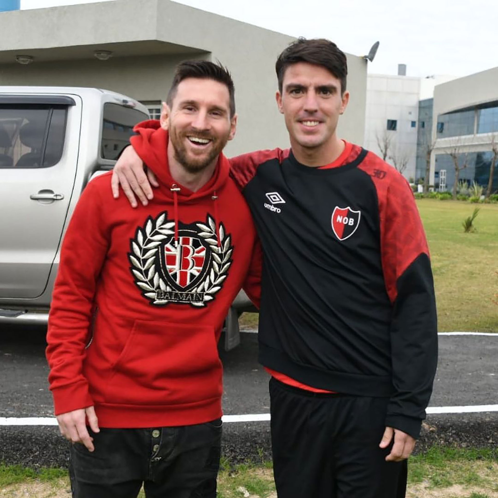 Messi y Mauro Formica (@gatoformica33)