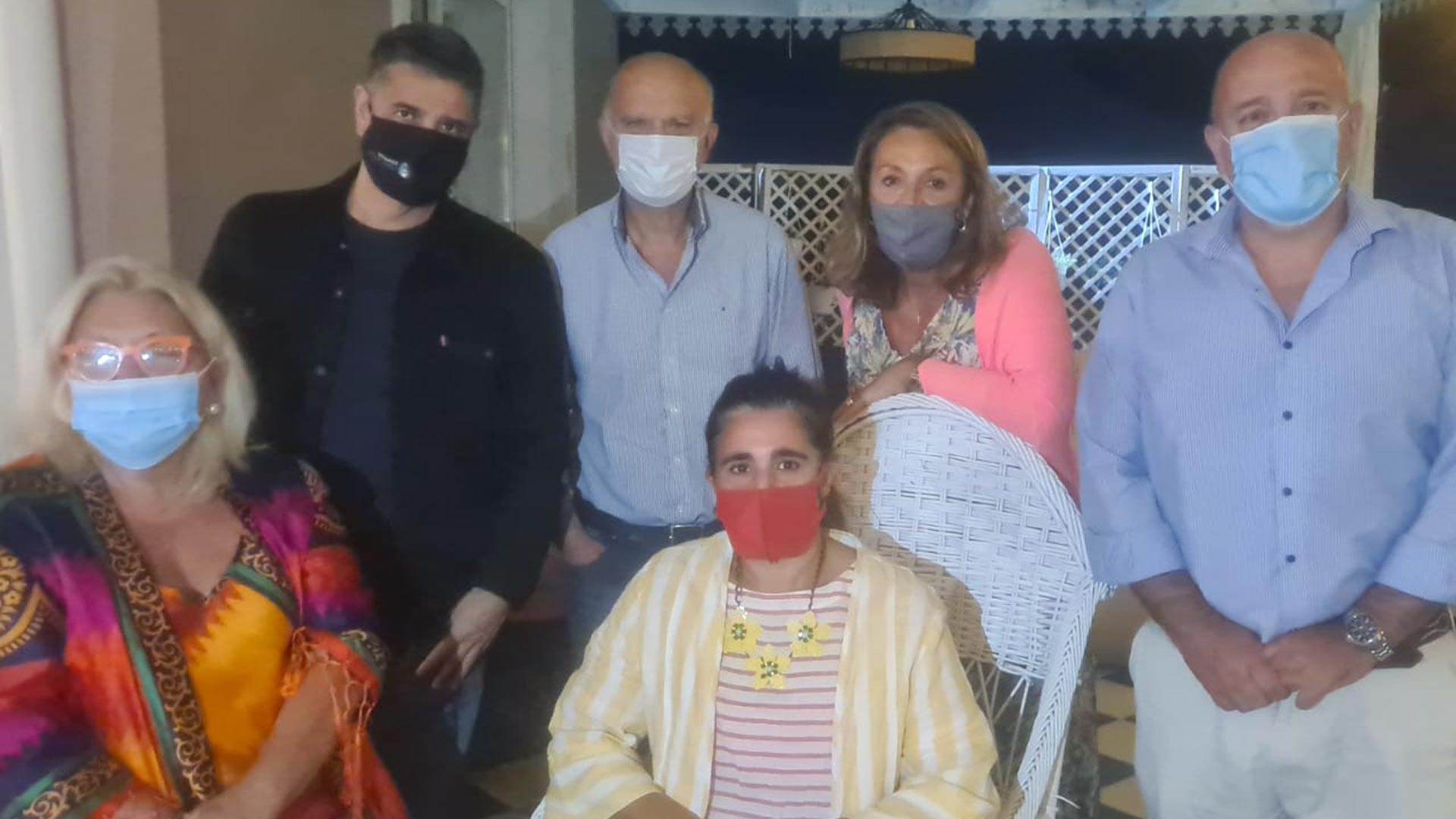 La reunión de Elisa Carrió con Jorge Macri y Néstor Grindetti, entre otros