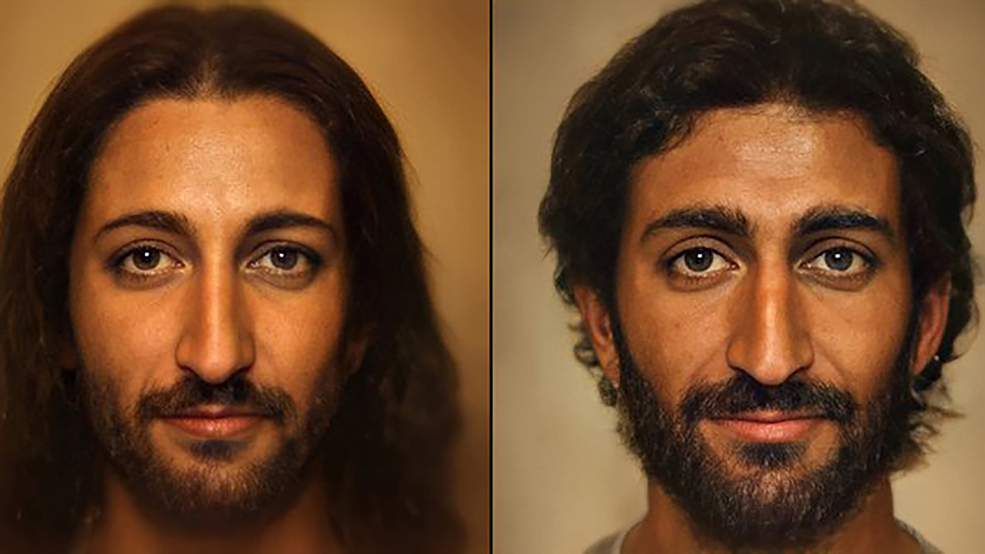 Ojos enormes y una sonrisa en los labios: así sería rostro de Jesús -  Infobae