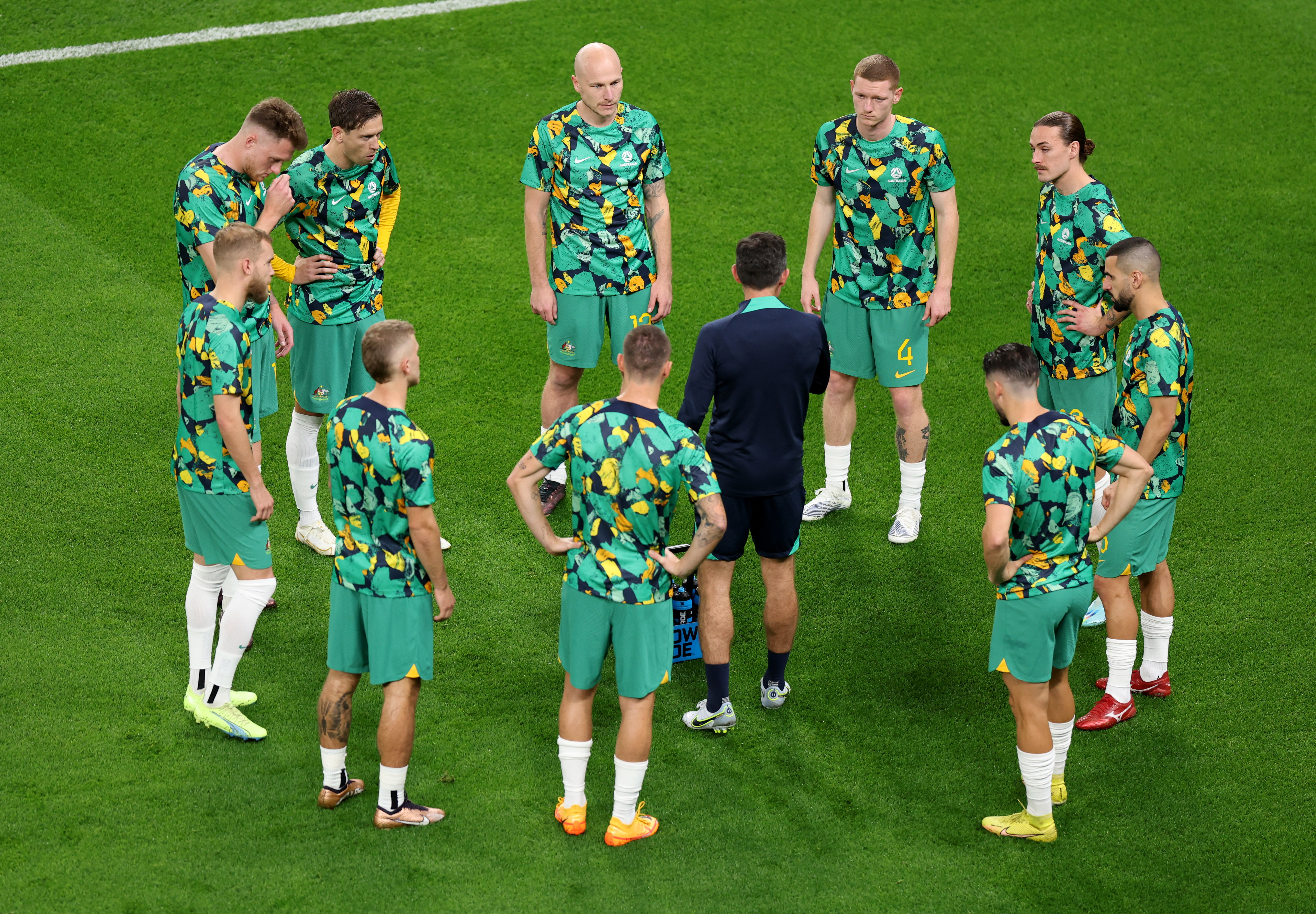 Los Socceroos quieren dar el batacazo ante Francia en la primera fecha del Mundial de Qatar 2022 (REUTERS/Molly Darlington)