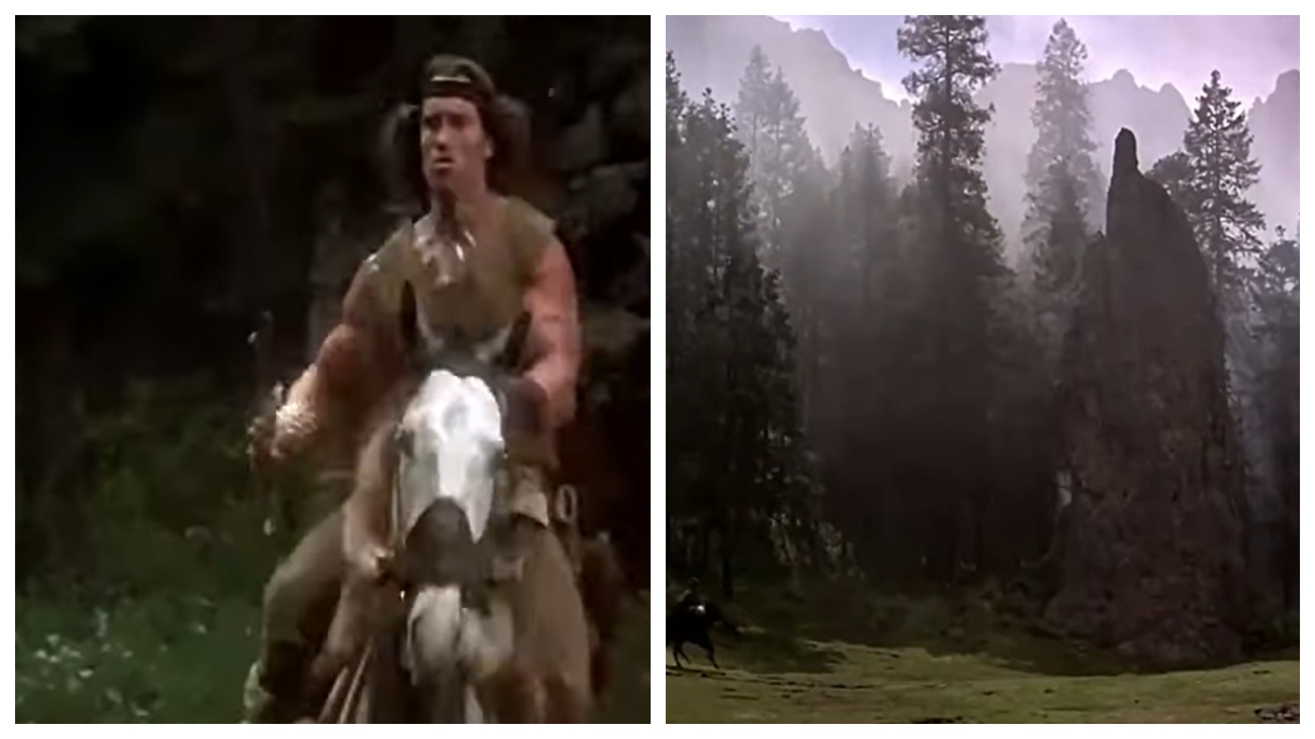 Así luce hoy la zona boscosa de Hidalgo donde Arnold Schwarzenegger grabó  la película “Conan el destructor” - Infobae, image size:1920x1080