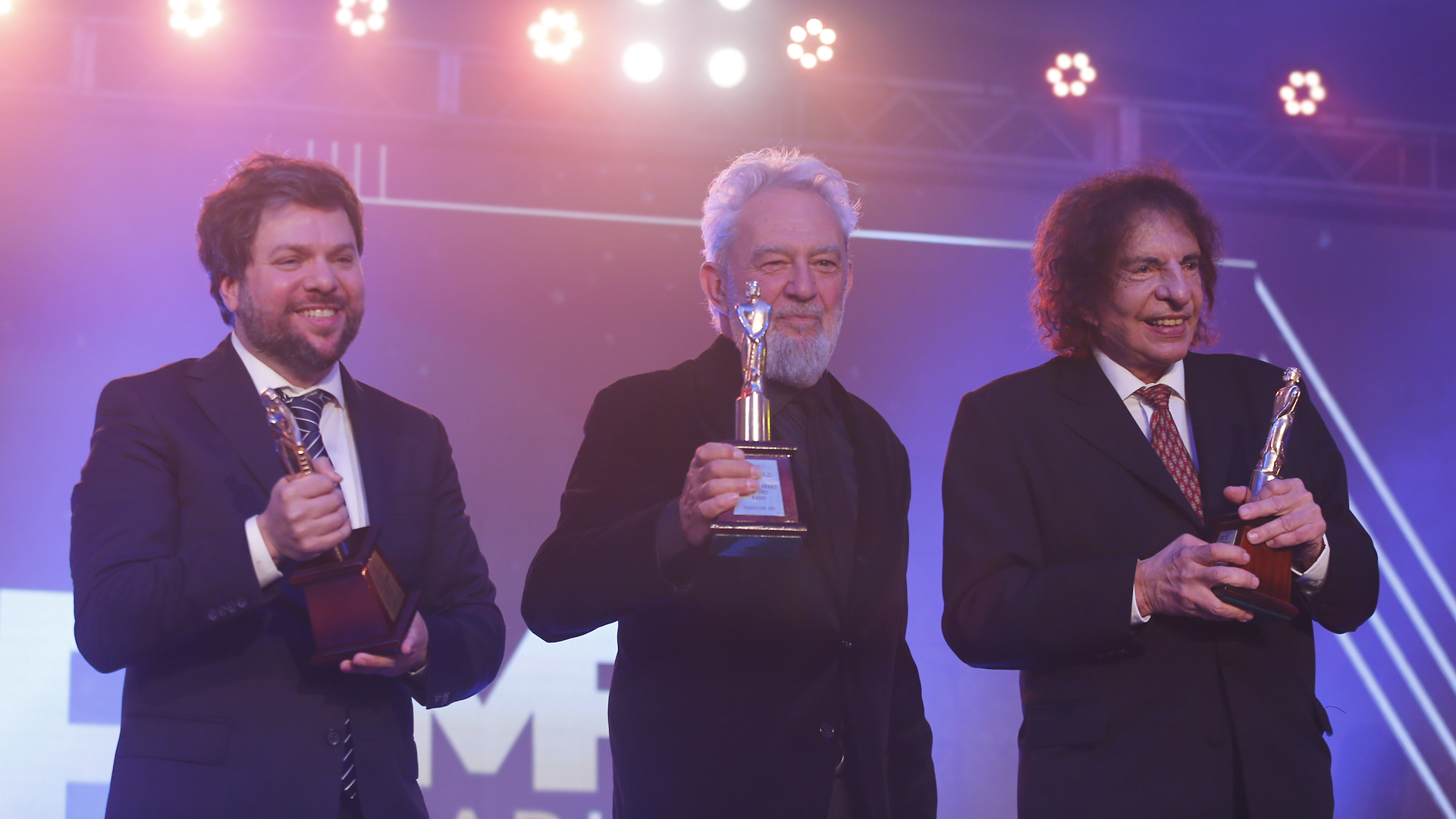 Martín Fierro de Radio los tres ganadores