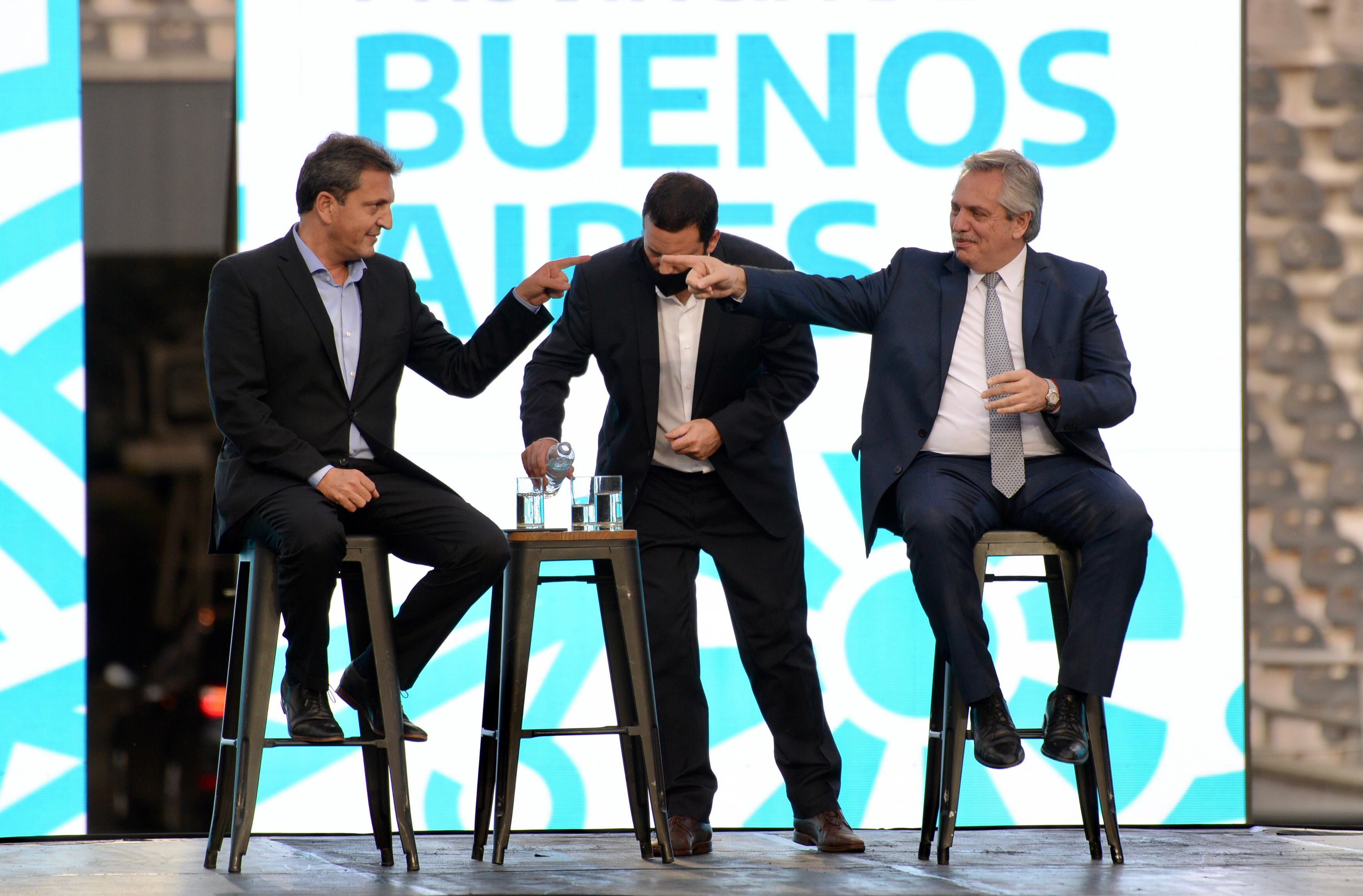 Sergio Massa y Alberto Fernández son los dos nombres que se mantienen en pie como posibles candidatos a la presidencia (Aglaplata)