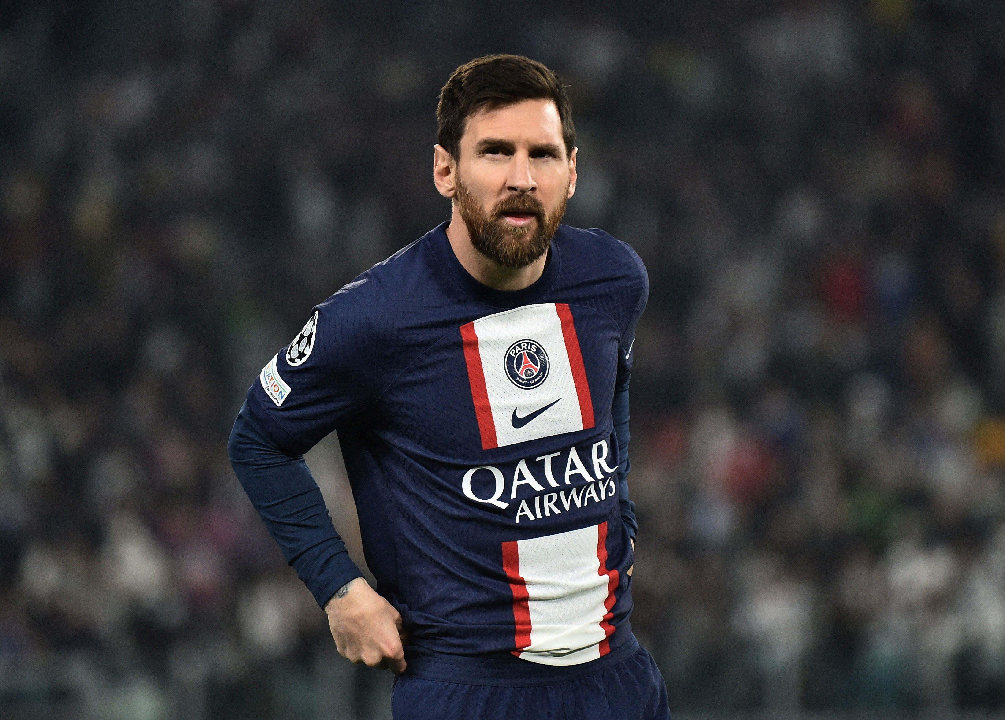 Messi atraviesa su segunda temporada en el PSG (Reuters)
