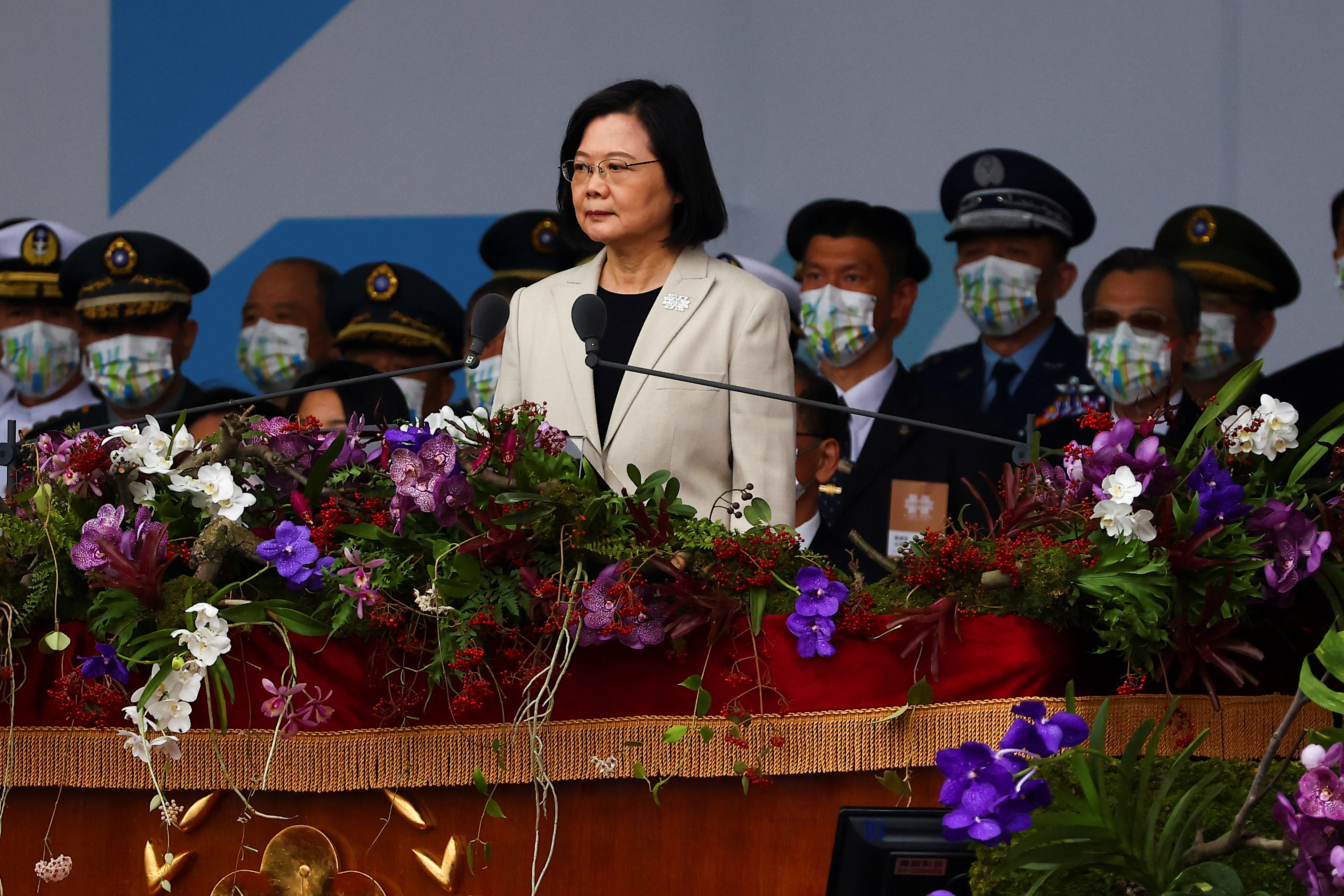 La presidenta de Taiwán, Tsai Ing-wen REUTERS/Ann Wang