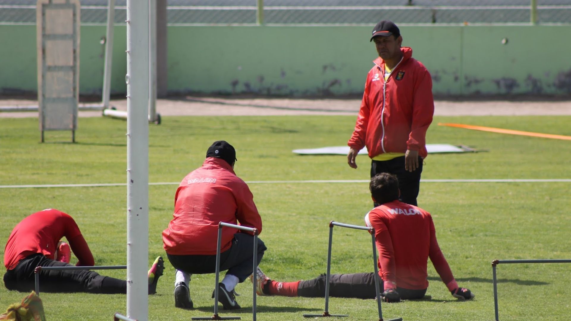 Juan Reynoso in Melgar's training.