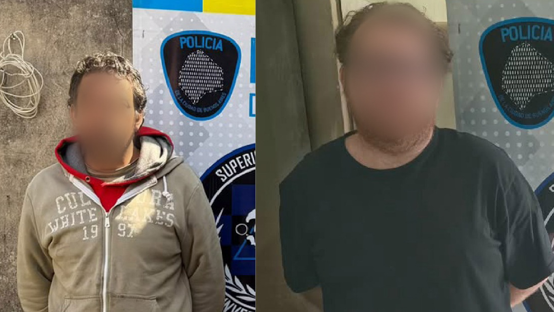 Cayeron dos hombres con más de 40 discos rígidos con imágenes de abuso sexual contra menores