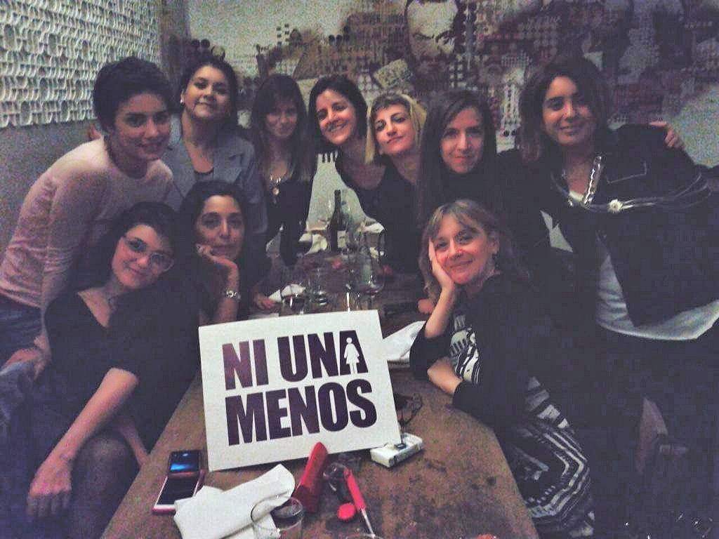 De izquierda a derecha y de arriba a abajo: Valeria Sampedro, Marcela Ojeda, Mercedes Funes, Ana Correa, Micaela Libson, Ingrid Beck, Florencia Etcheves, Marina Abiuso e Hinde Pomeraniec en 2015