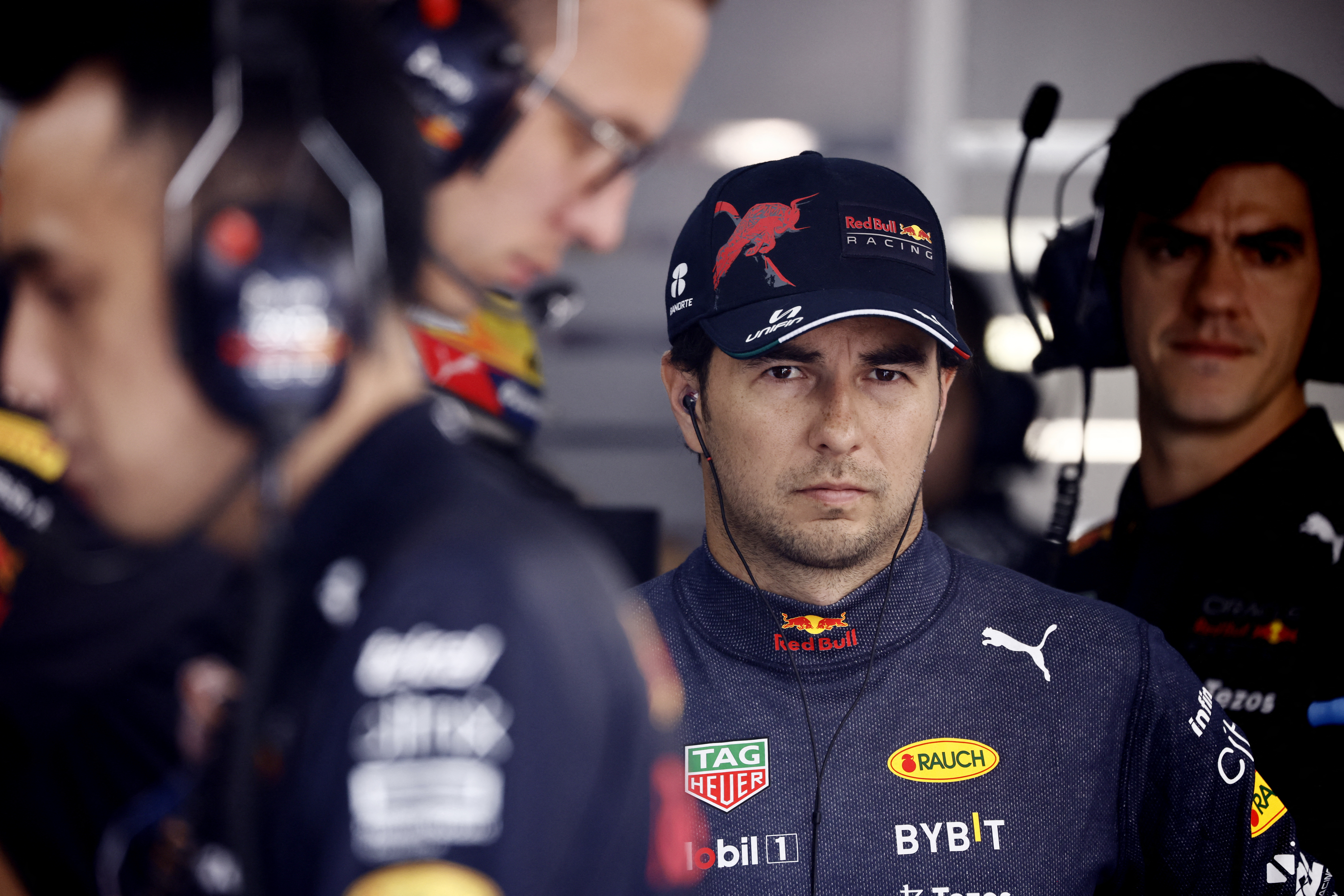 Checo Pérez está en su segunda temporada en Red Bull y también es la mejor de su carrera tras 13 carreras (Foto: REUTERS/Yara Nardi)