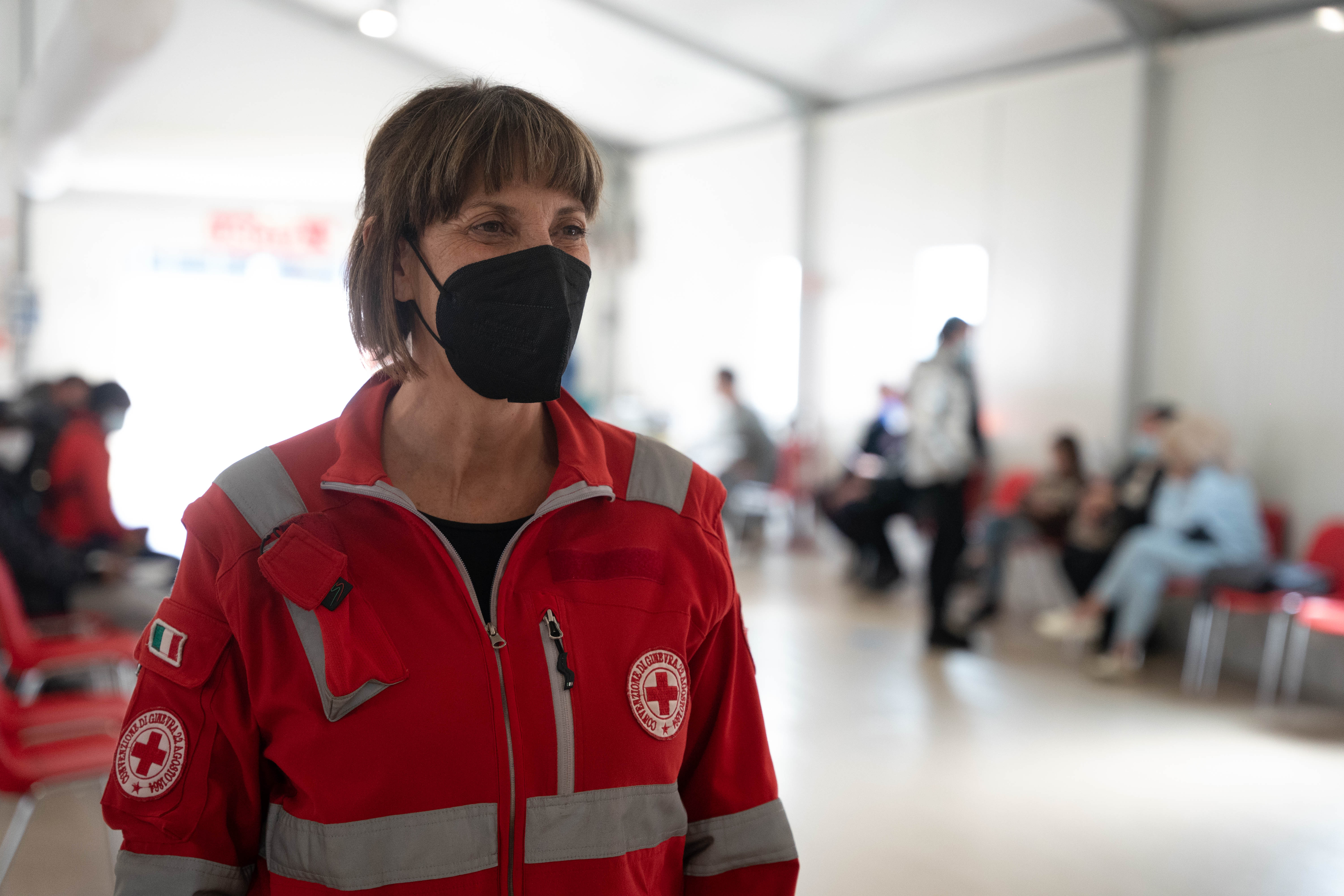 Paola Bernieri, Delegato Affari Sociali della Croce Rossa a Roma
