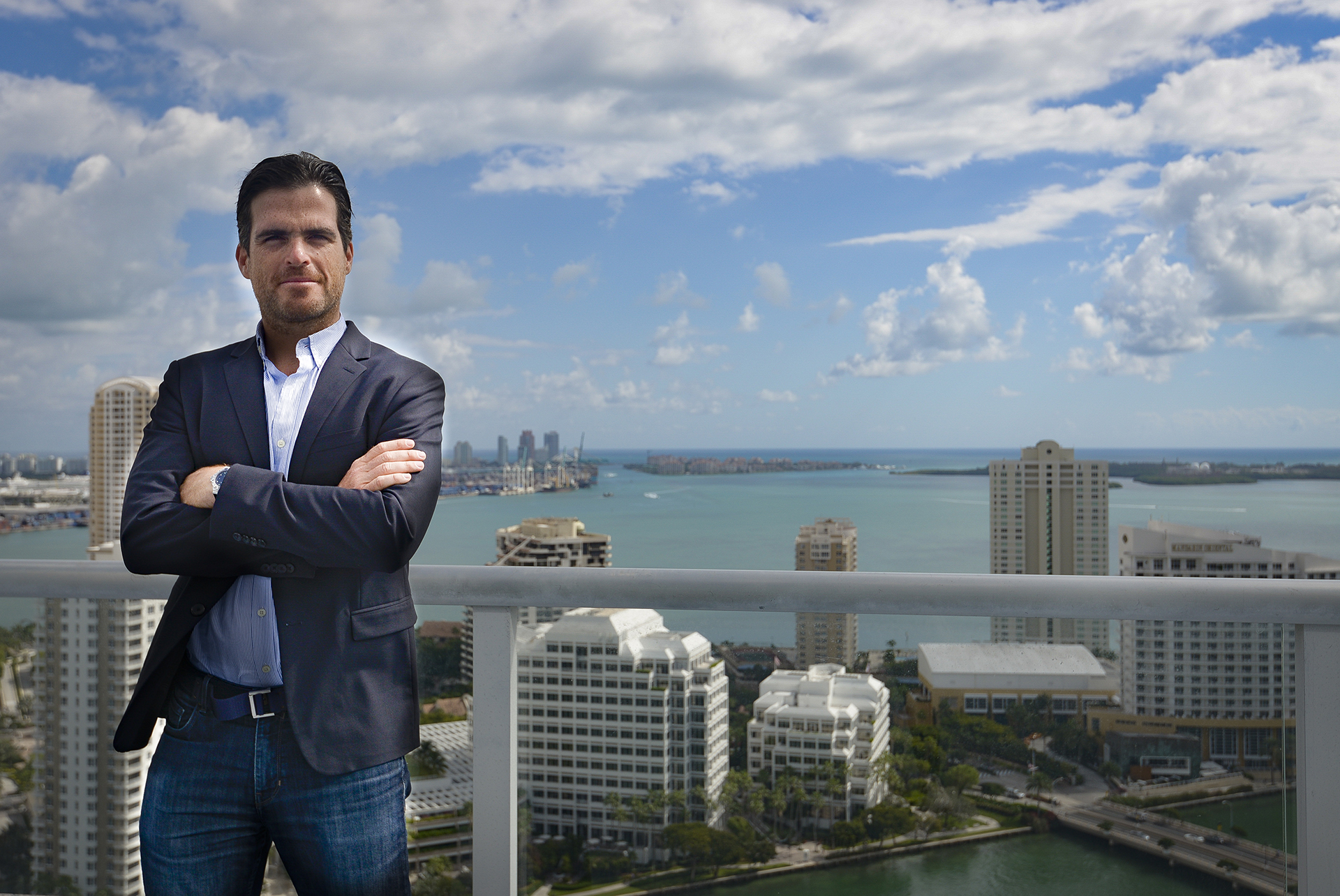 Jorge Partidas es venezolano y vive en Miami 