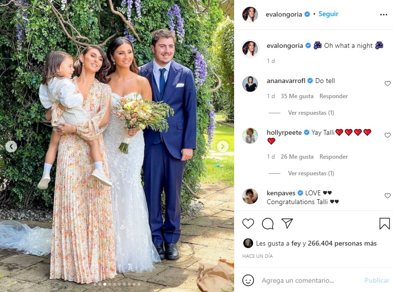 Así fue la lujosa boda de la hijastra de Eva Longoria en Valle de Bravo -  Infobae