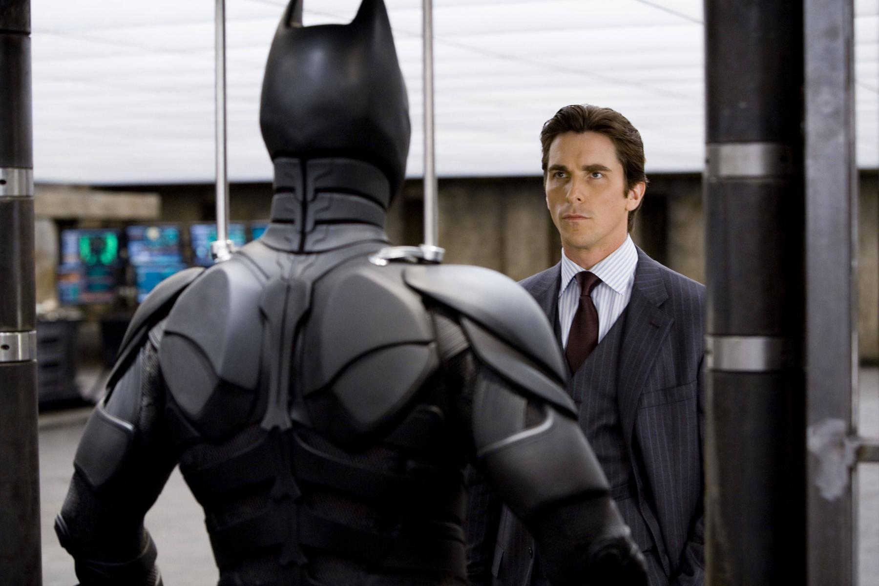 Christian Bale for the second time in Batman.  (HBO Max)