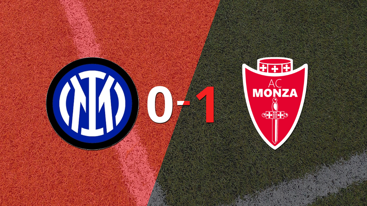 Inter cayó en casa frente a Monza 1-0