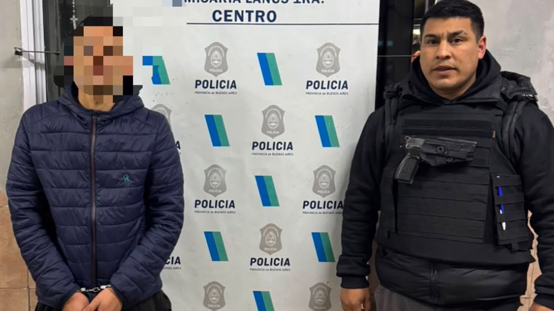 Detuvieron a los dos acusados de robar celulares durante una falsa venta en una estaci&oacute;n de servicio de Lan&uacute;s