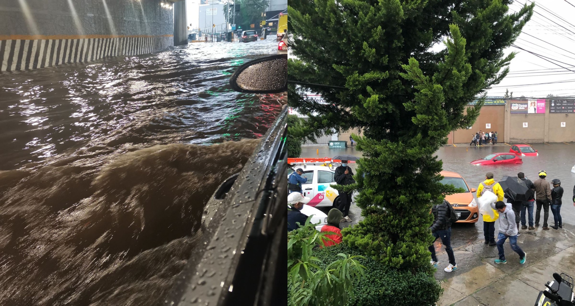 Naucalpan Bajo El Agua Las Impactantes Imágenes De Las Intensas Lluvias E Inundaciones En 1647