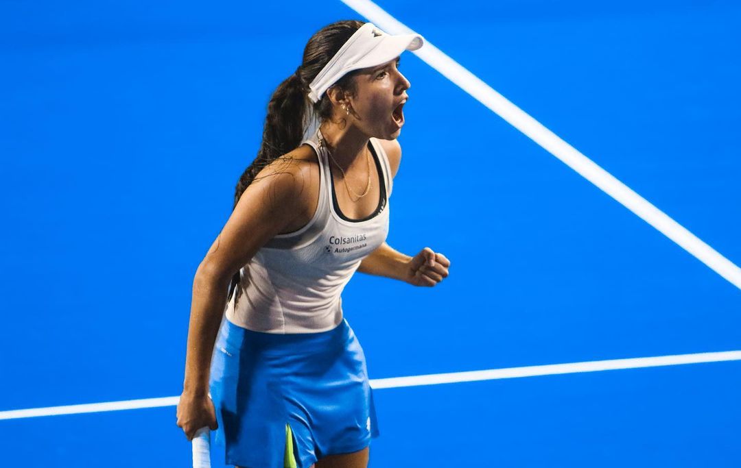 Camila Osorio logró la clasificación a cuartos de final de un torneo WTA luego de 18 años sin la presencia de una colombiana en esta instancia