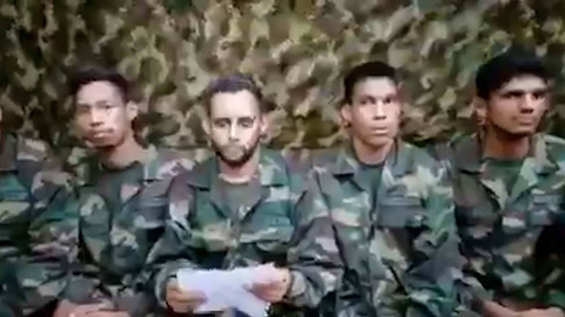 Difundieron un nuevo video como fe de vida de los militares venezolanos secuestrados por las FARC: “Queremos estar con nuestras familias”