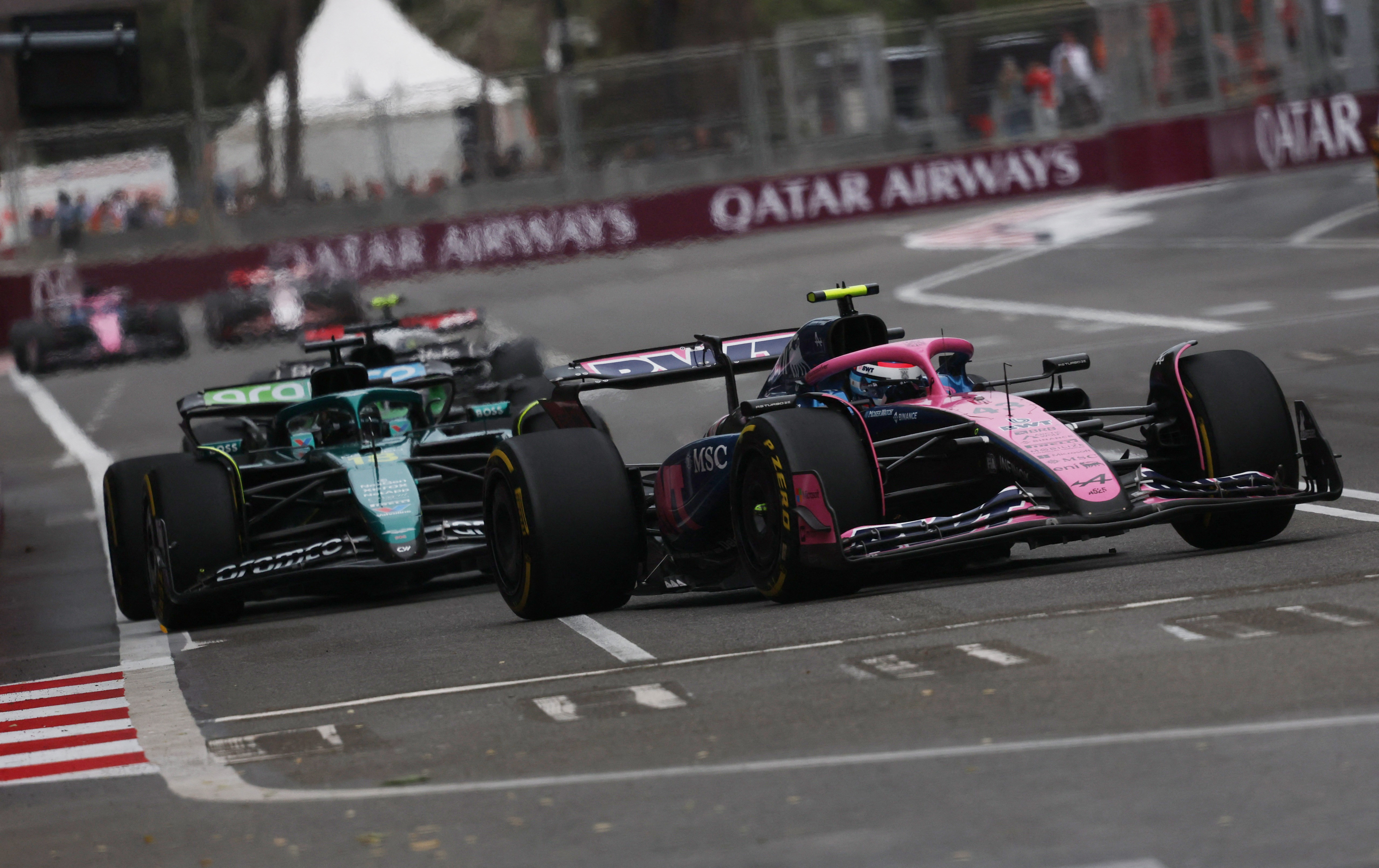 El toque de Alex Albon a Colapinto que complicó al argentino en el GP de Azerbaiyán de la Fórmula 1