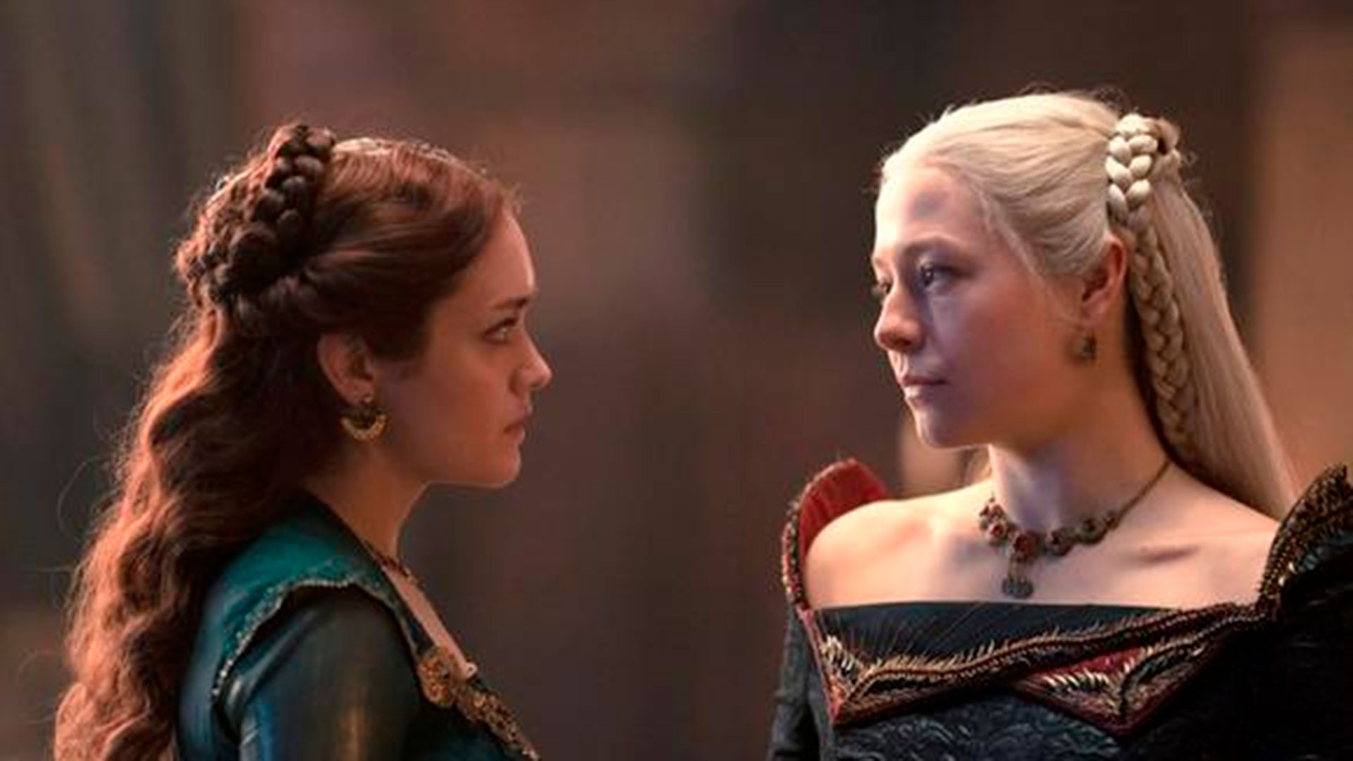 Emma D’Arcy y Olivia Cooke harán su debut como las mayores Rhaenyra y Alicent. (HBO Max)