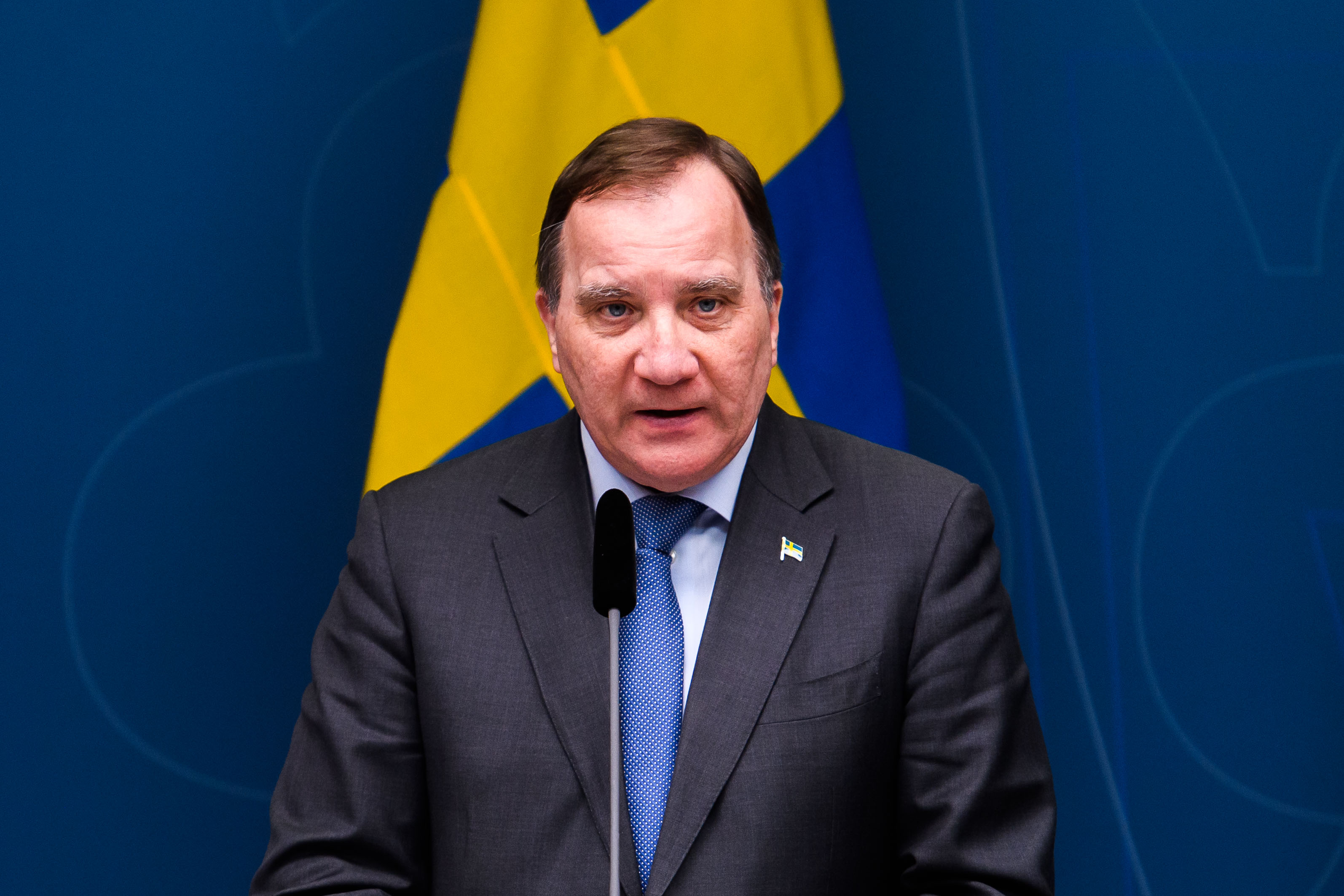 El primer ministro sueco, Stefan Lofven, un ex trabajador y secretario del sindicato metalúrgico, es el único miembro del gobierno sueco con auto a su disposición (ZUMA P / DPA)
