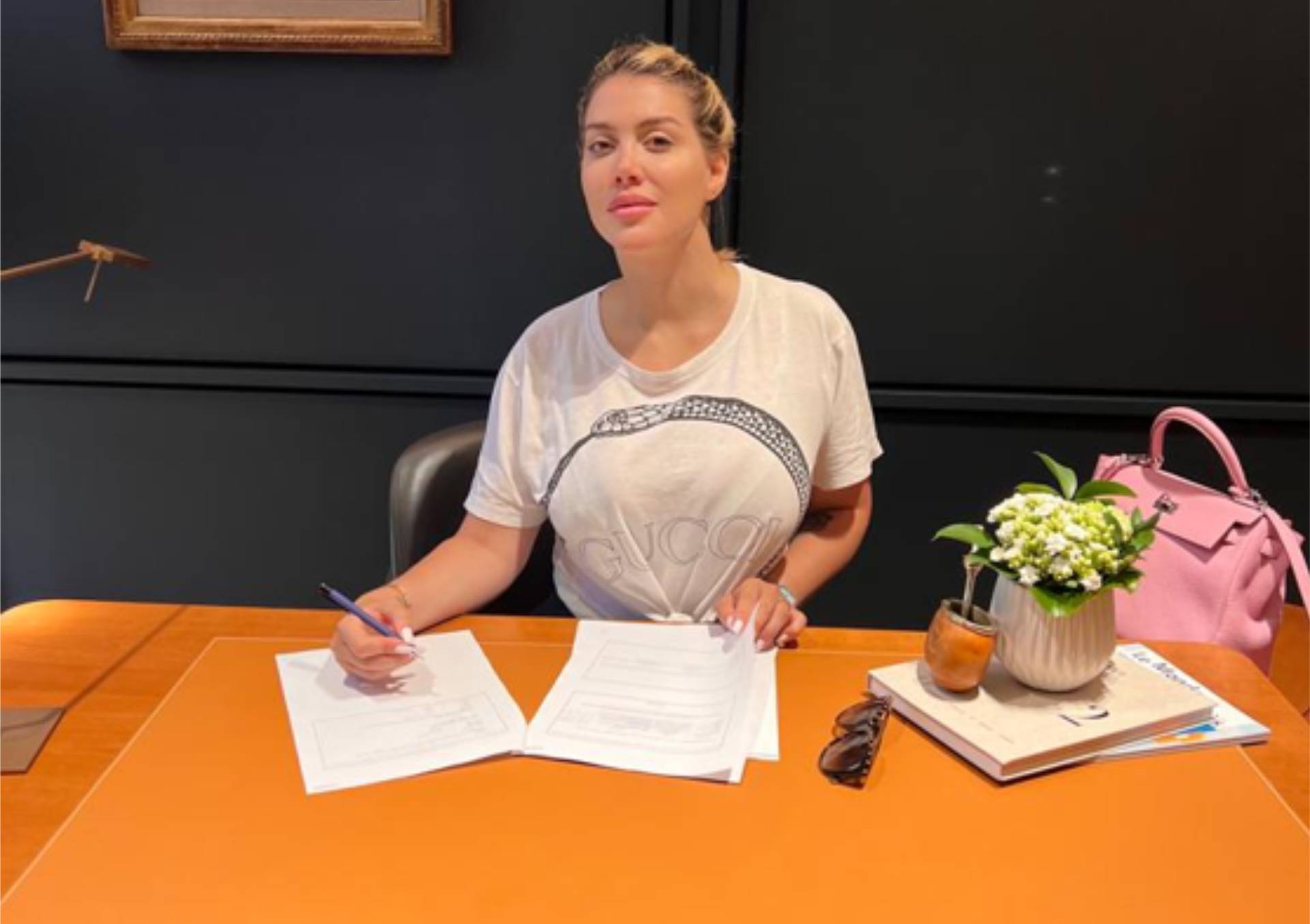 Wanda Nara firmó contrato para sumarse a la nueva apuesta de Telefe