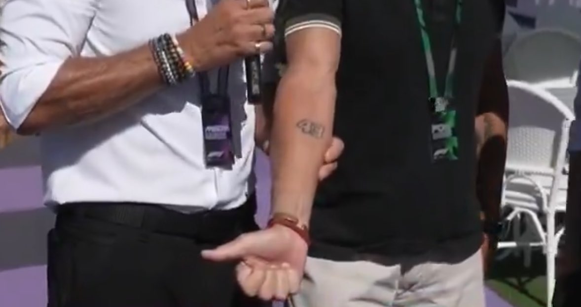 An&iacute;bal Colapinto mostr&oacute; el tatuaje que se hizo en honor a su hijo Franco y record&oacute; la frase de un famoso entrenador 