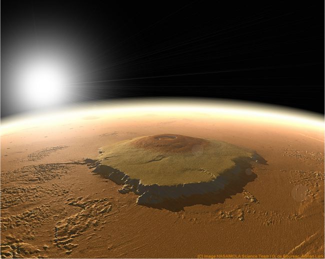 Los estudios que se realizan en el planeta rojo tienen por objetivo final, aún sin fecha estimada, a los humanos en Marte (NASA)