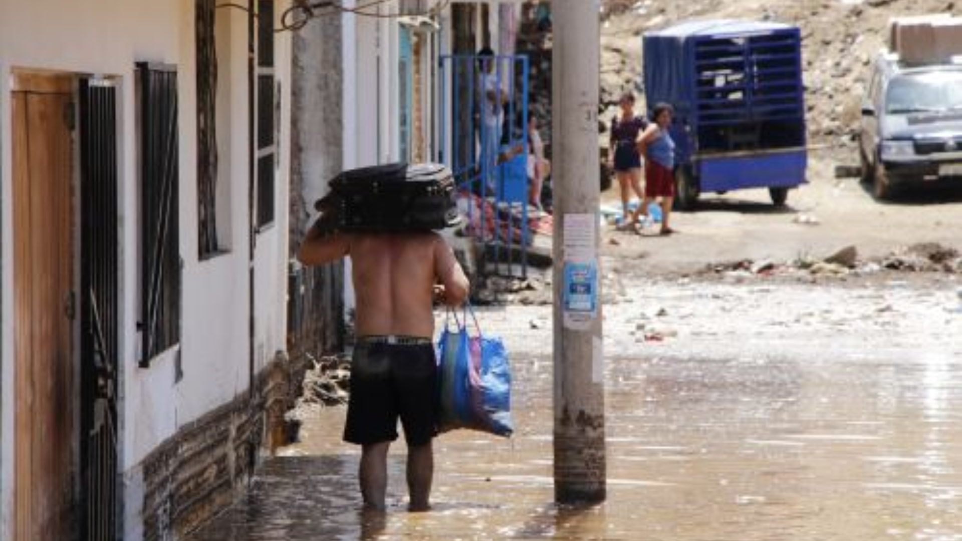 Situación crítica en La Libertad: no se ejecutó presupuesto para atender emergencia por fuertes lluvias.
Foto: Andina