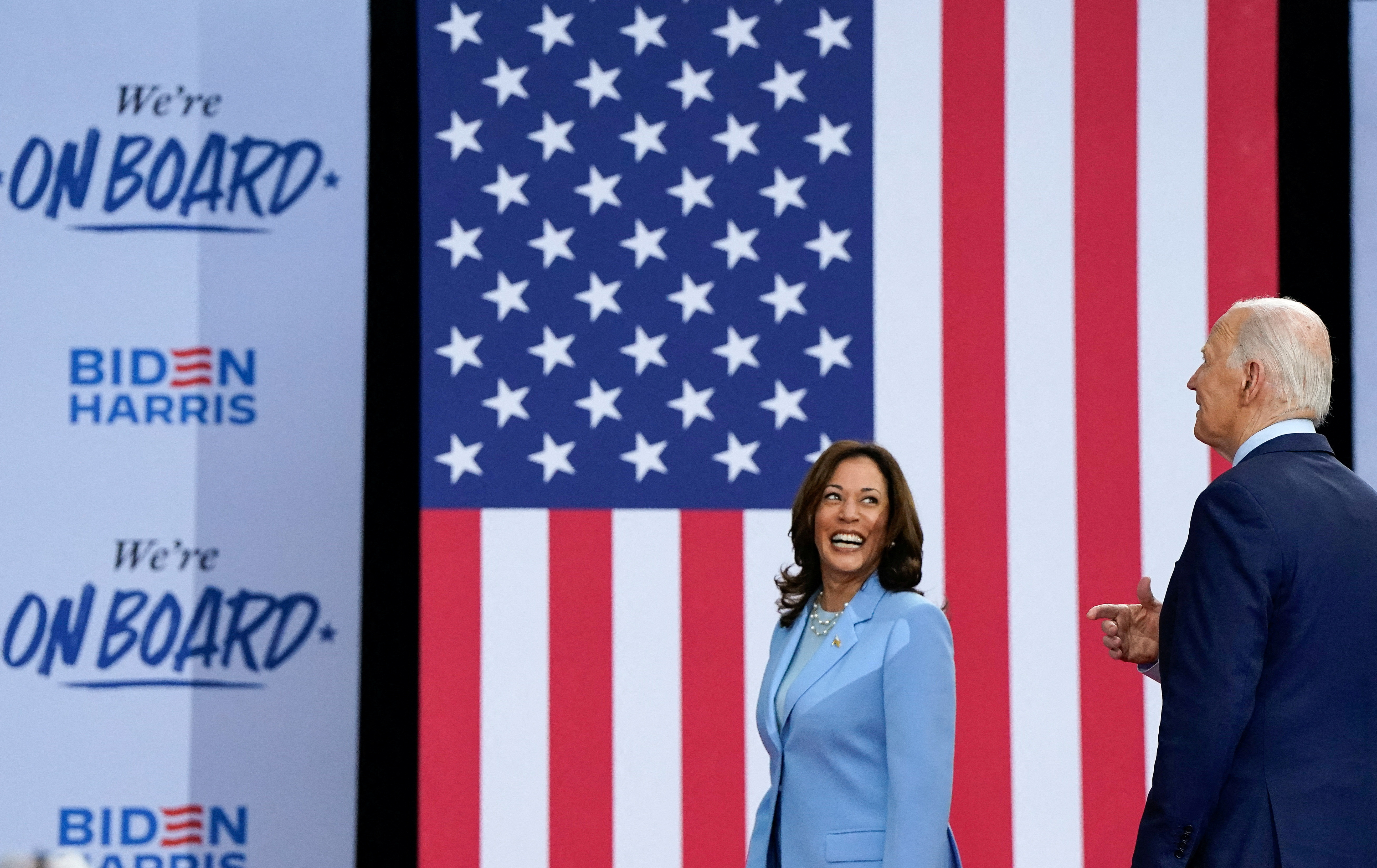 Joe Biden expresó su apoyo a Kamala Harris para que sea la candidata demócrata a la presidencia de EEUU - Infobae