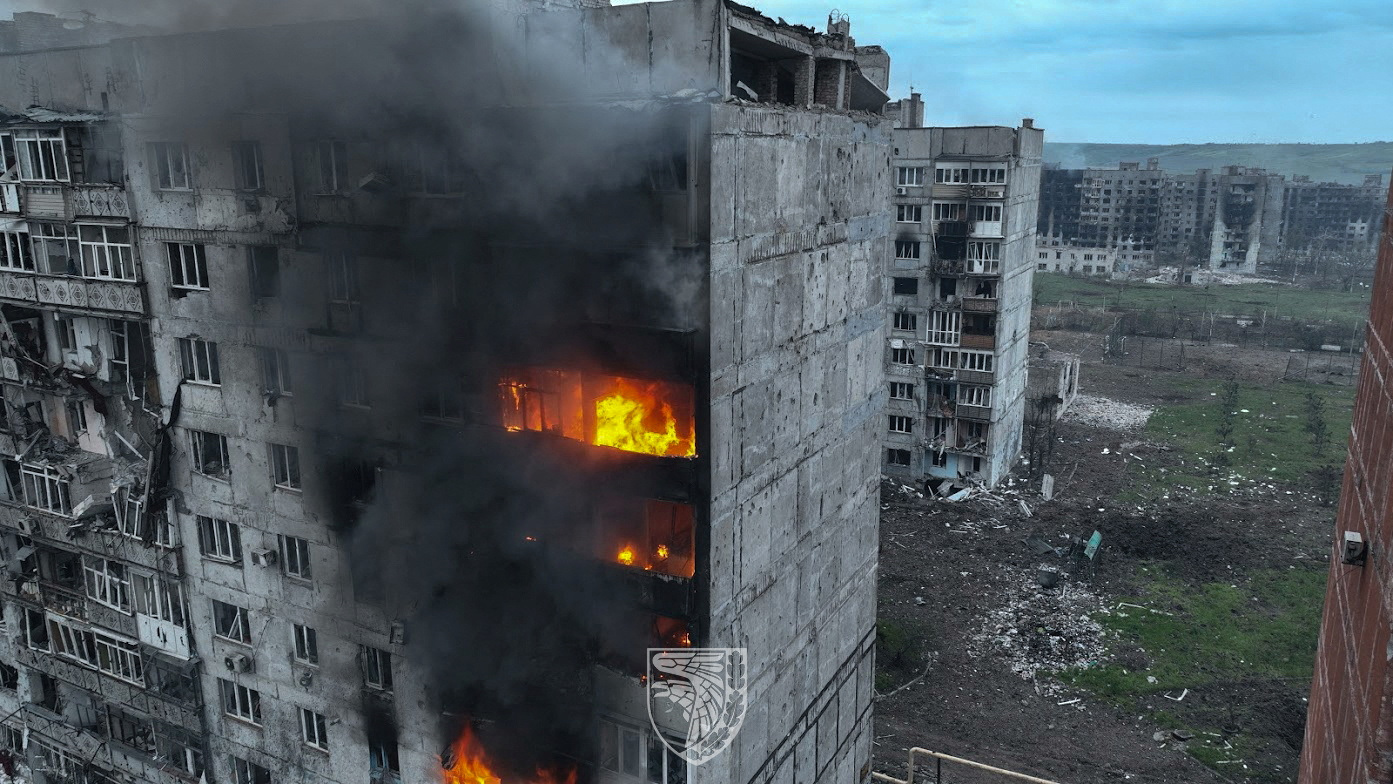 Los altos mandos de Kiev destacaron que con el control de los edificios más altos podrán destruir a los rusos gradualmente. (Fuerzas armadas de Ucrania/REUTERS)