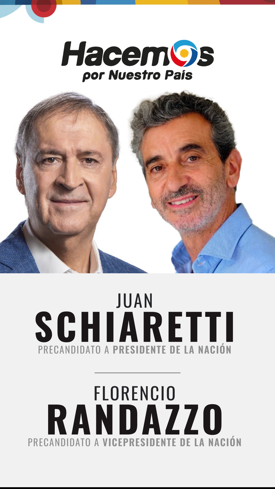 Juan Schiaretti y Florencio Randazzo 