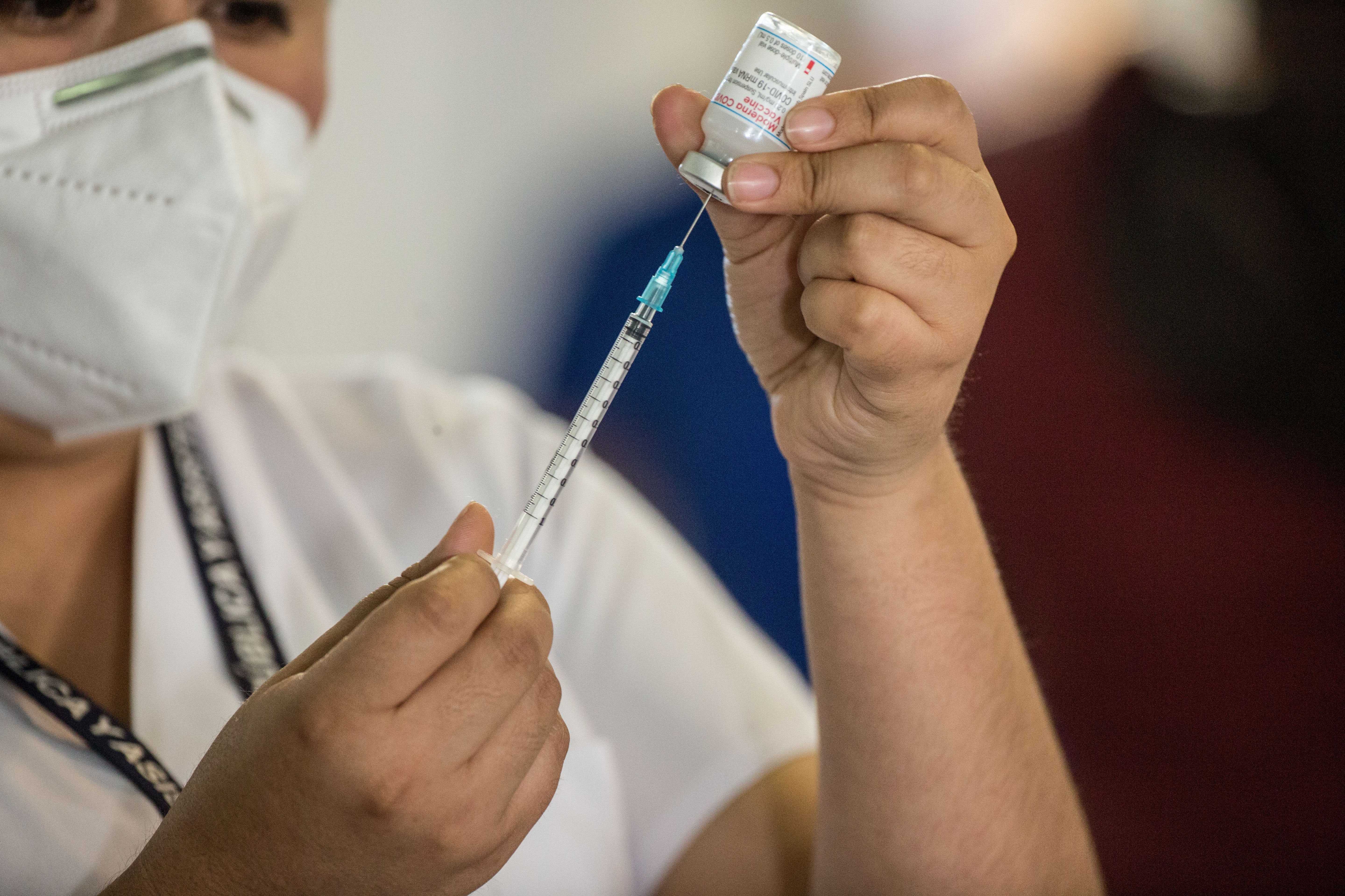 Convoca Conacyt a participar en estudio de la vacuna Patria como refuerzo contra Covid-19 (Foto: EFE/ Esteban Biba)
