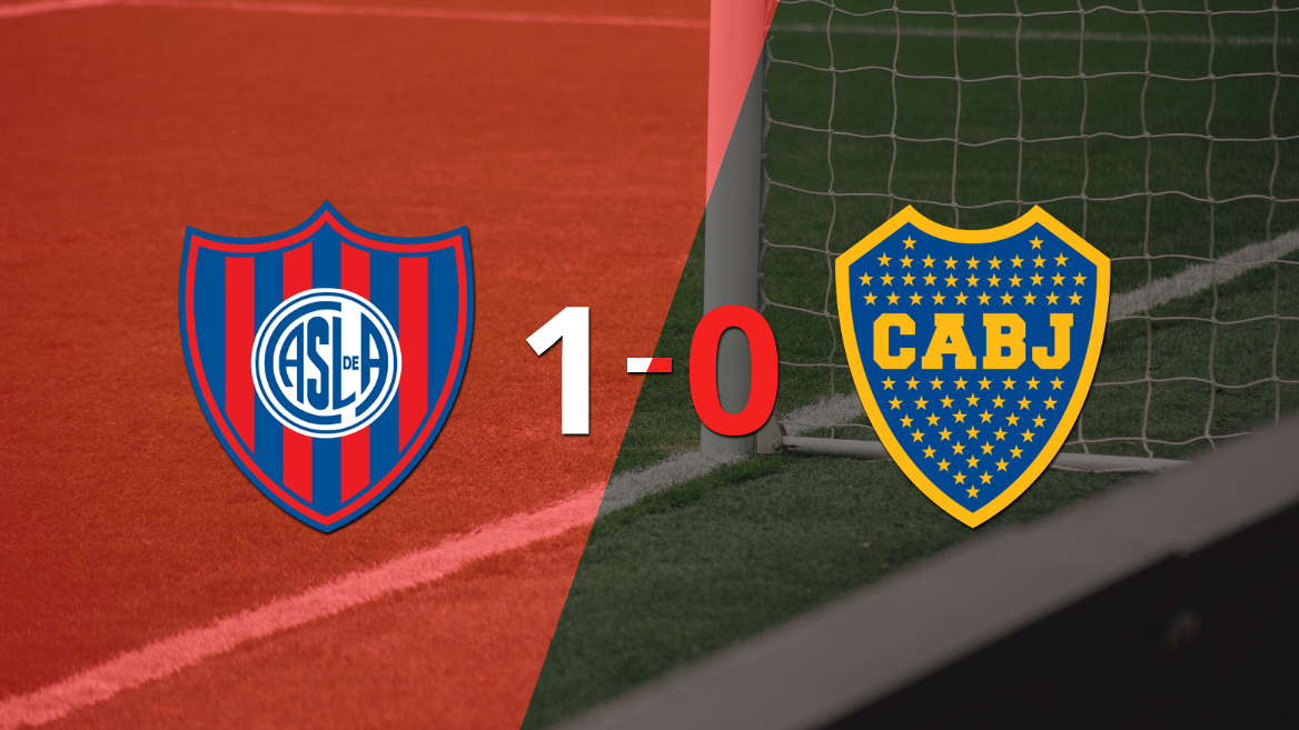 San Lorenzo derrotó en casa 1-0 a Boca Juniors