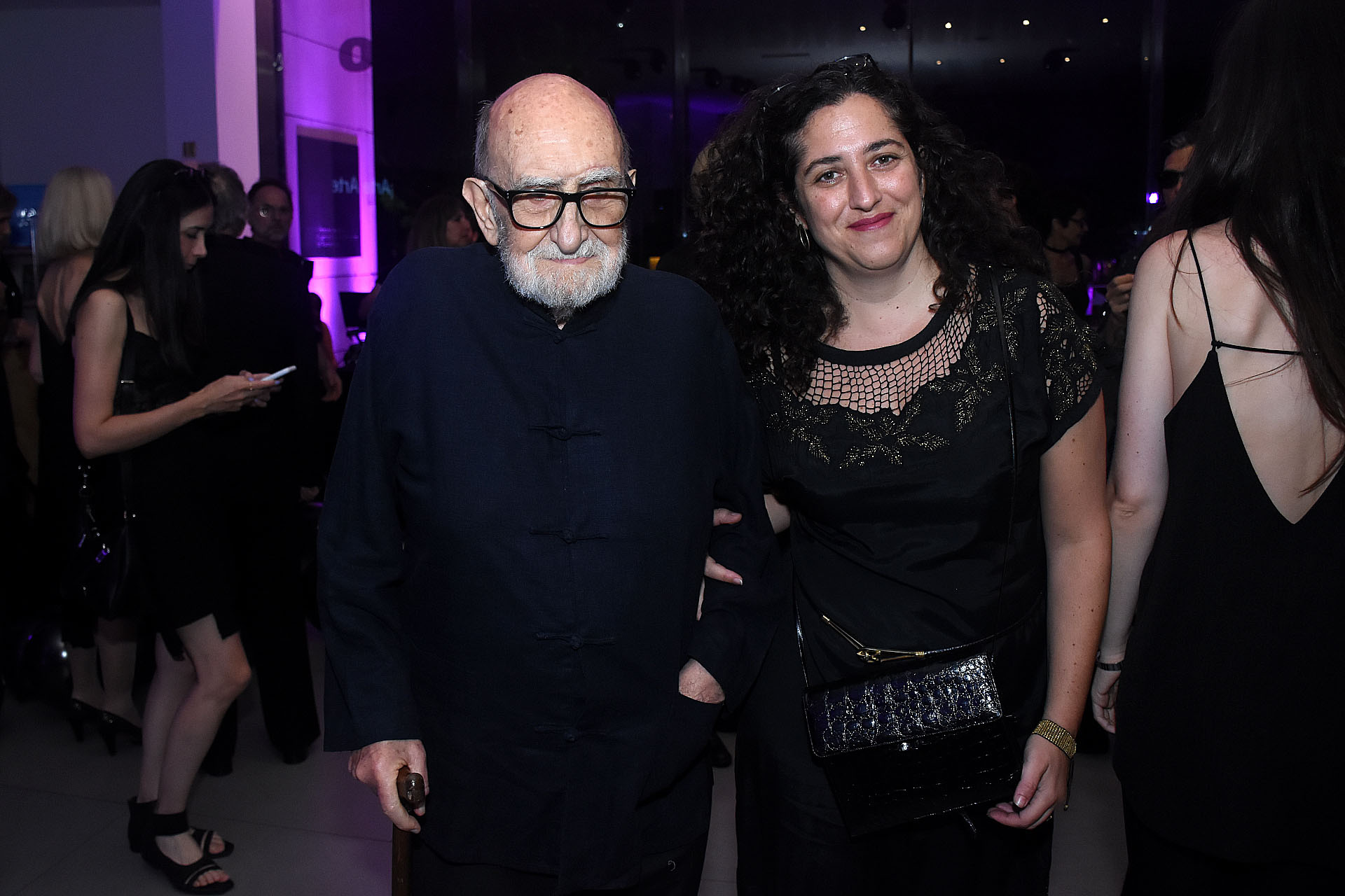 El artista plástico Luis Felipe Noé