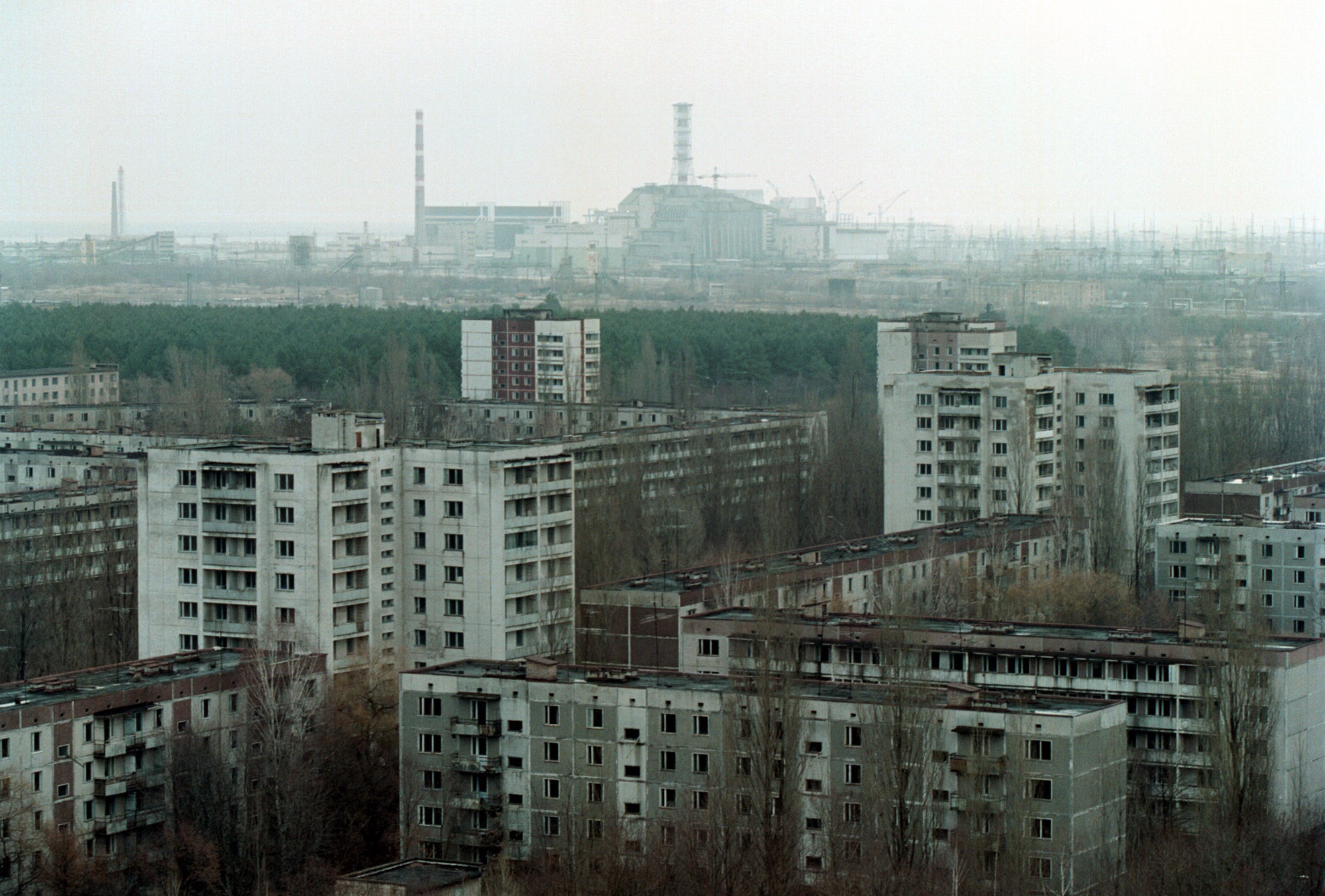Chernobyl podría ser clave si Rusia decide invadir Ucrania (YURI KOZYREV)
