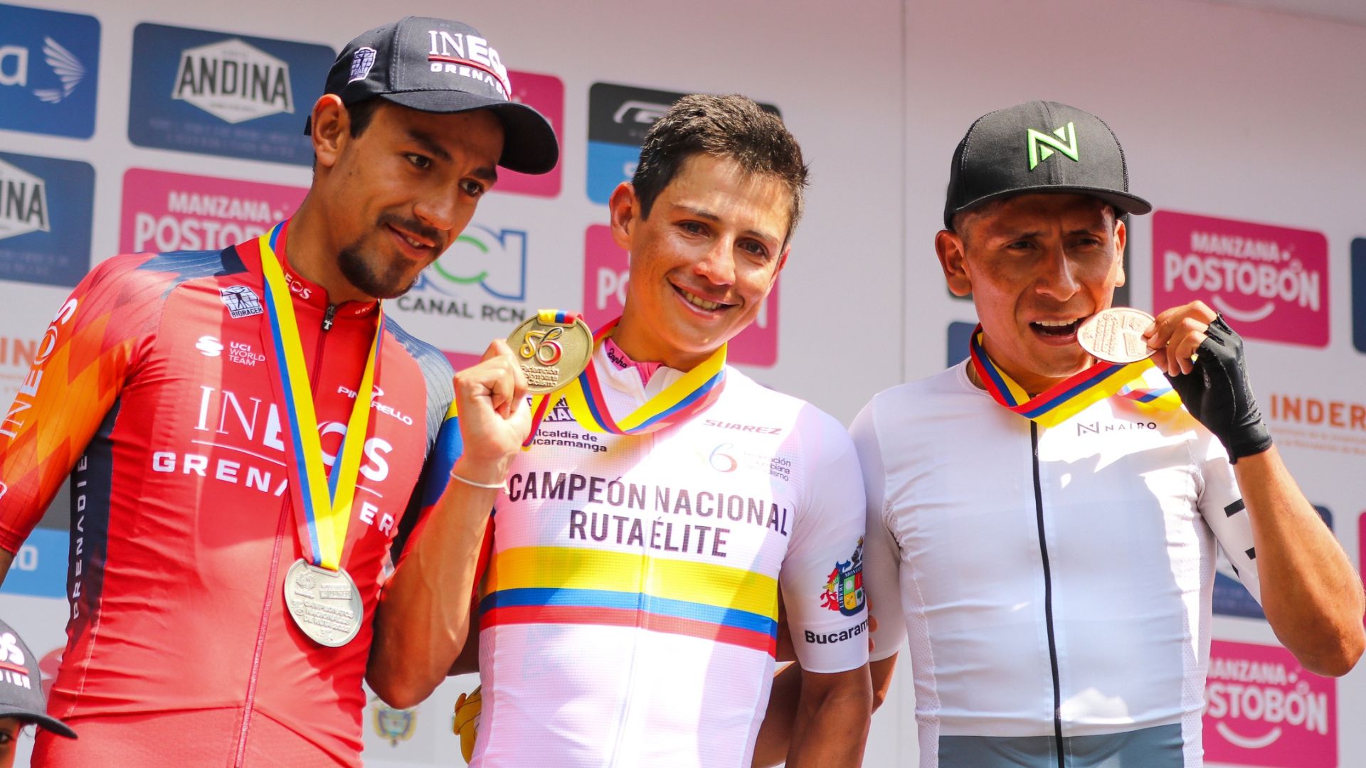 Esteban Chaves fue campeón de los Nacionales de Ruta. @EFprocycling - Twitter