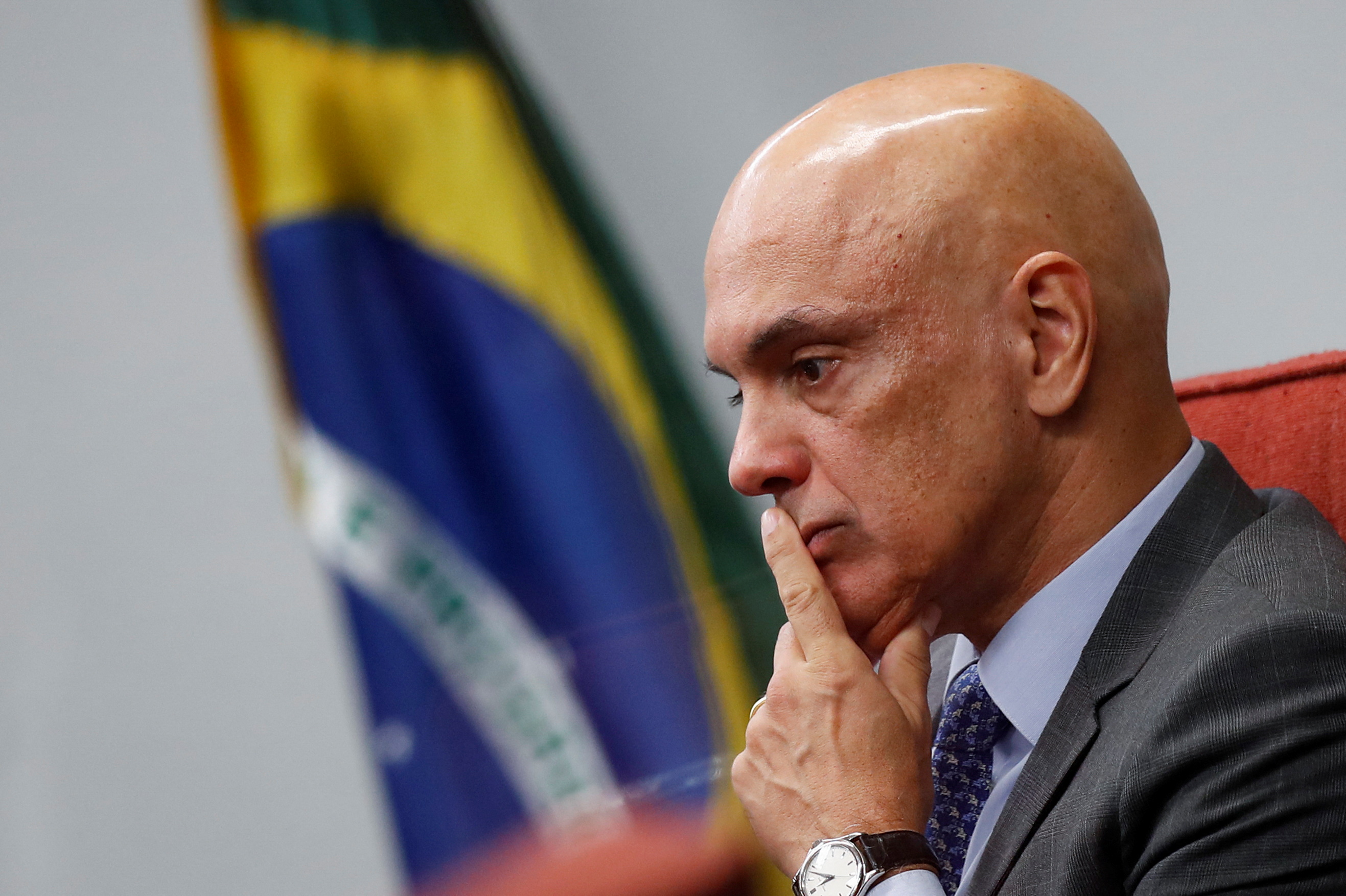 Alexandre de Moraes, presidente del Tribunal Superior Electoral (REUTERS/Adriano Machado)