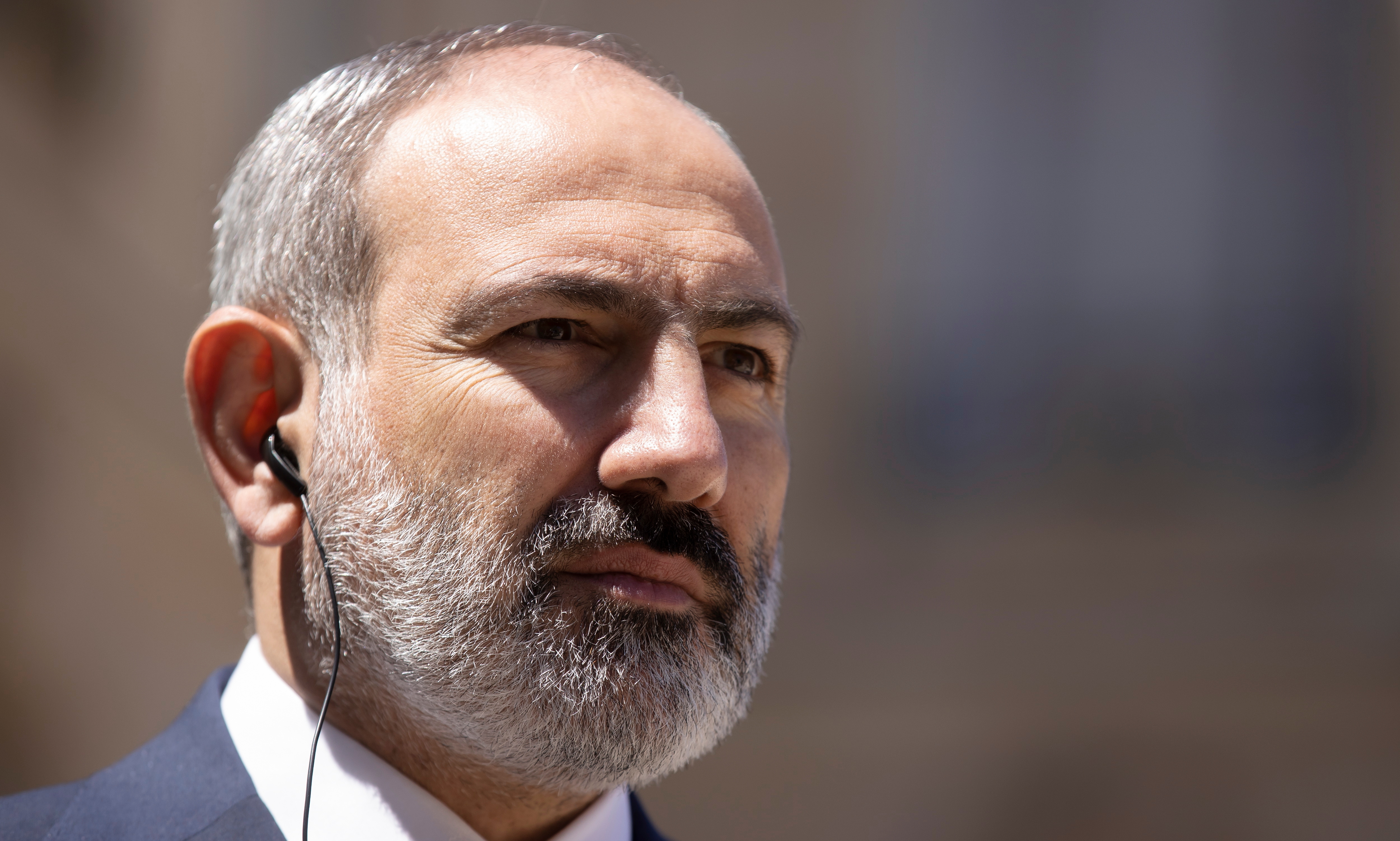 El primer ministro armenio, Nikol Pashinián (EFE/EPA/IAN LANGSDON)
