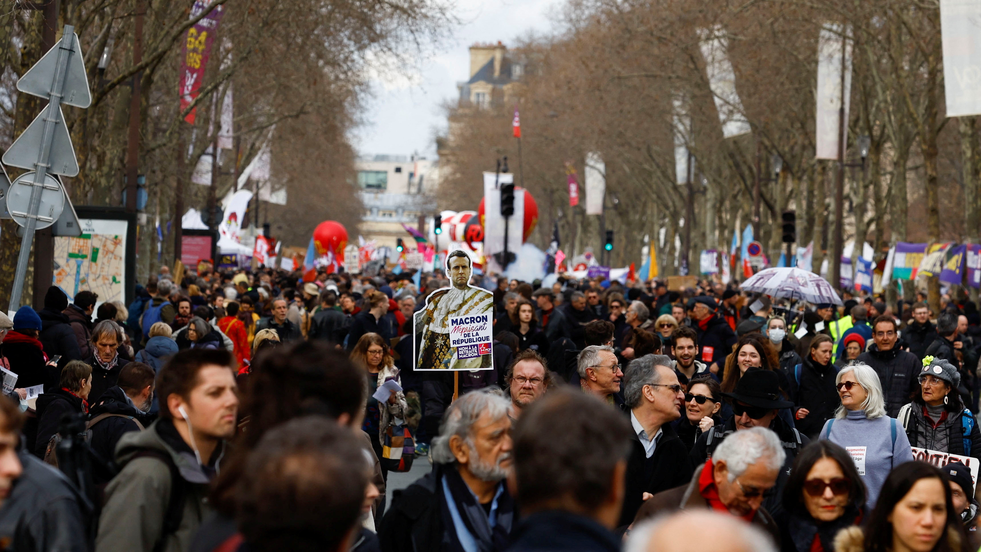 Los sindicatos esperan que unas 200 protestas en todo el país demuestren las consecuencias políticas del cambio (REUTERS/Gonzalo Fuentes)
