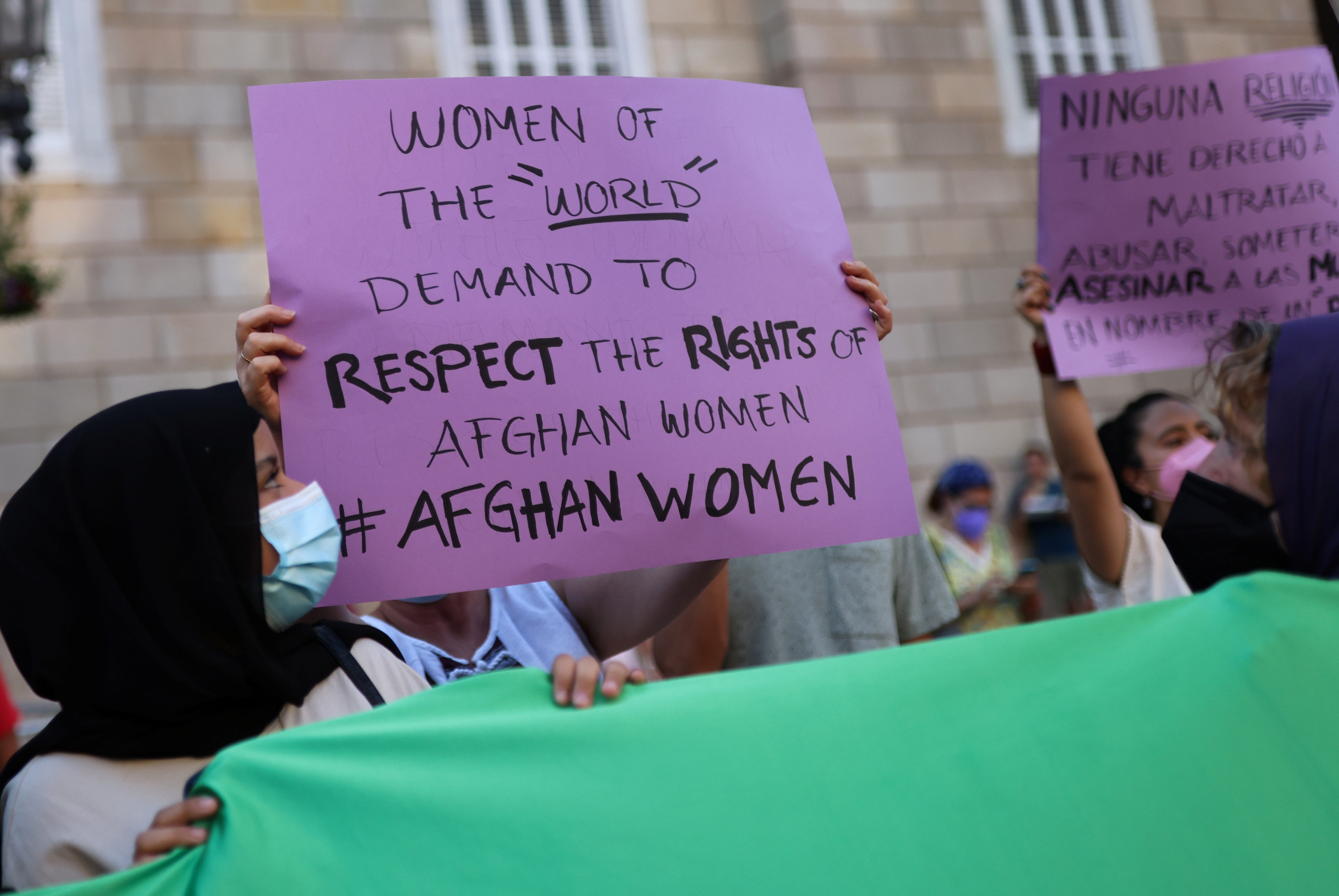 El advenimiento de un nuevo régimen talibán en Afganistán hace temer un nuevo recorte de derechos y libertades que podría afectar a las mujeres REUTERS/Nacho Doce
