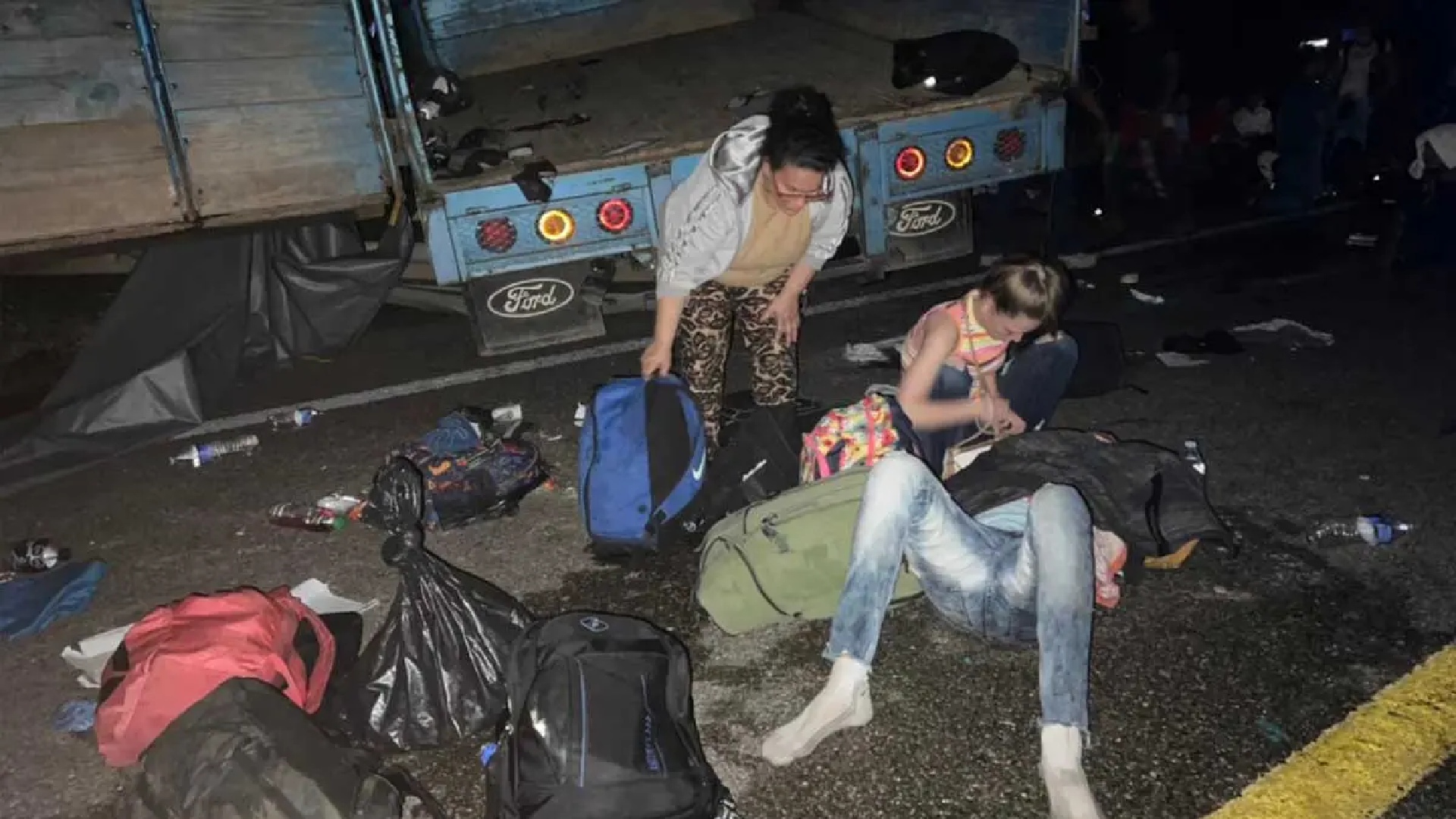“¿Querían muertos?”: migrantes culparon a la Guardia Nacional de provocar volcadura en carretera de Chiapas