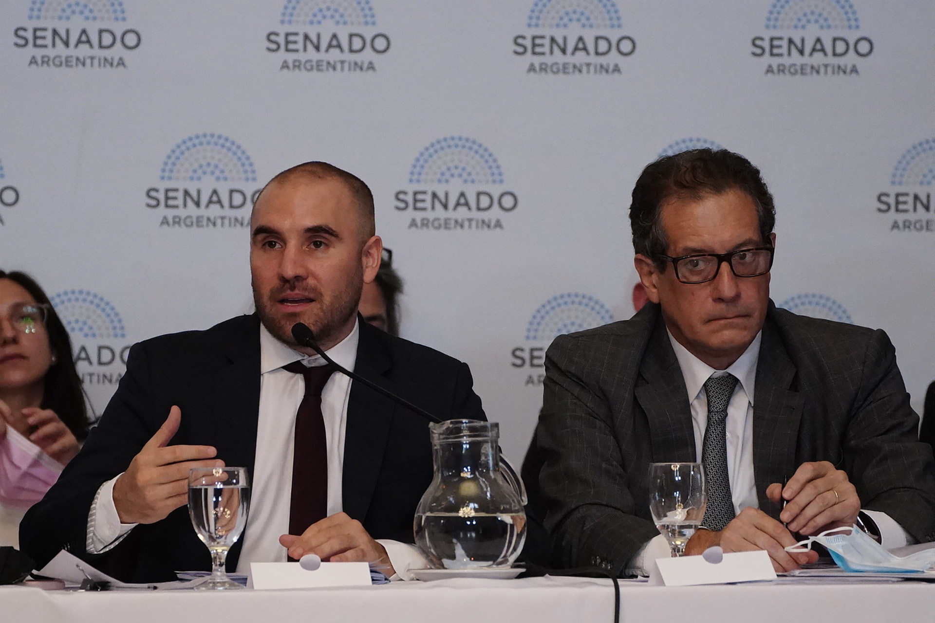 Martín Guzmán se refirió al aumento de los precios en el Senado (Franco Fafasuli)