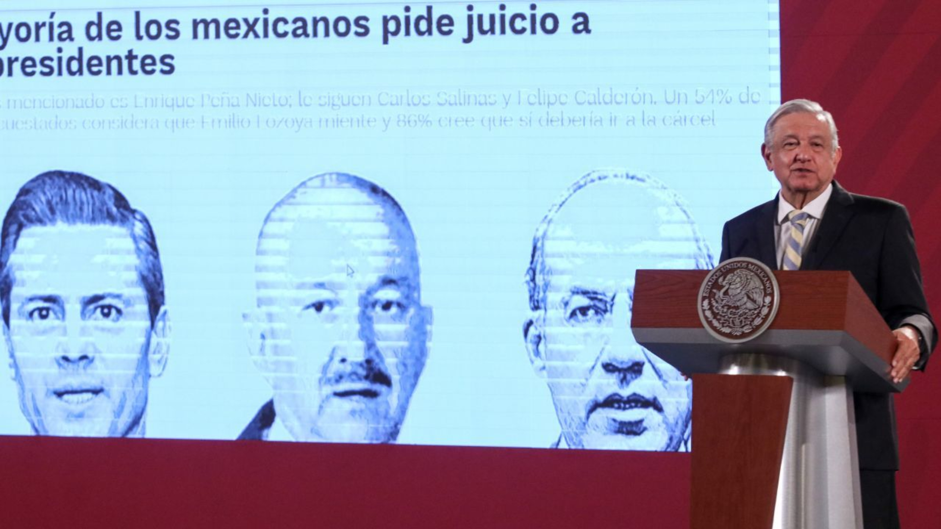 El titular del Ejecutivo federal solicitó a la SCJN su aval para realizar una consulta ciudadana para enjuiciar a expresidentes de México (Foto: Cuartoscuro)