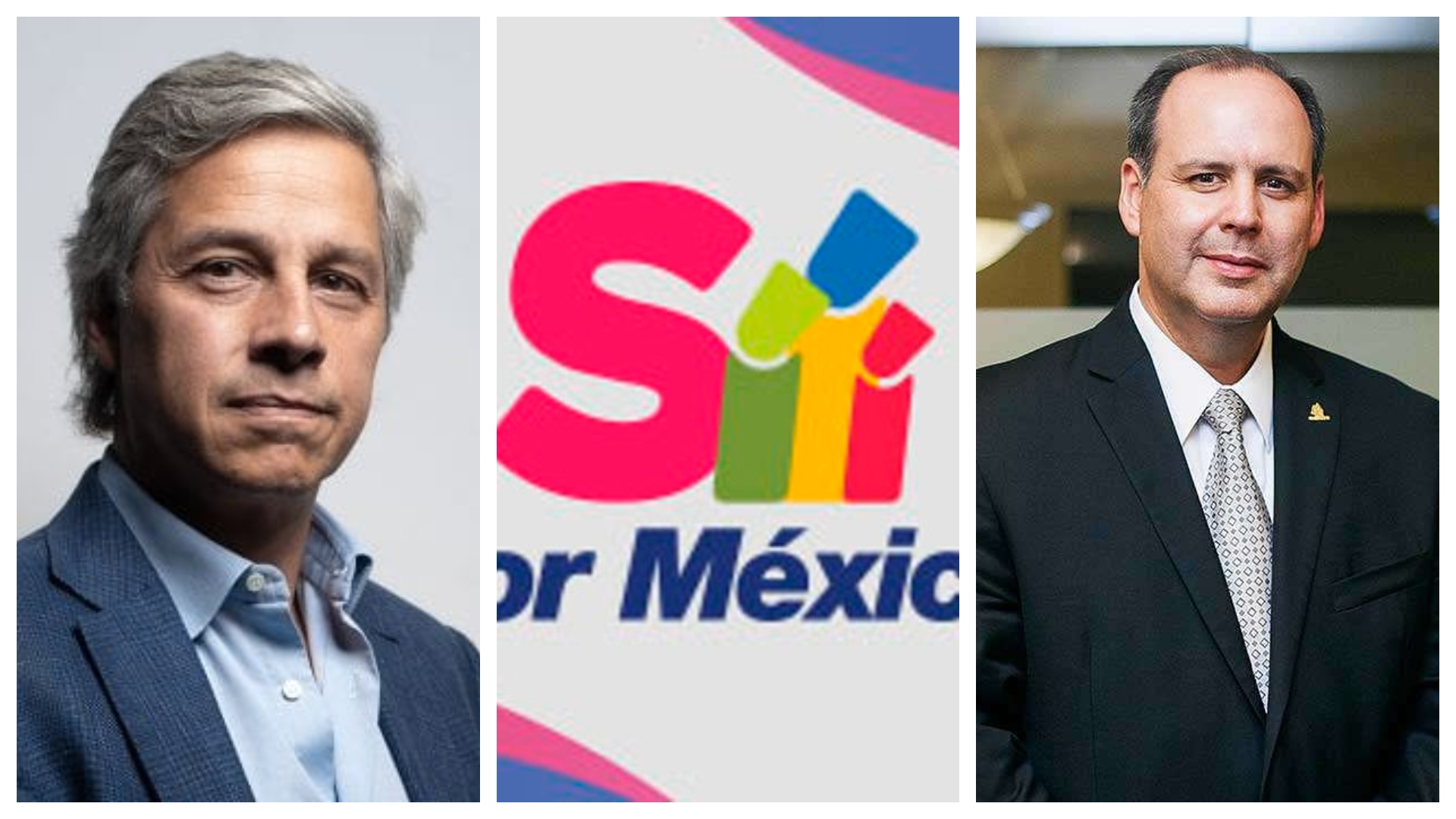 Claudio X. González y Gustavo Hoyos son los principales promotores de Sí por México y la coalición PRI-PAN-PRD (Foto: Archivo)
