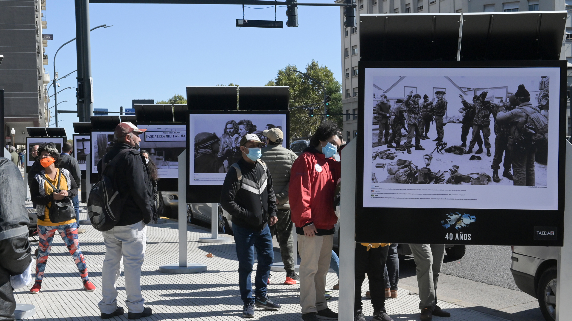 Se Reinaugura “malvinas Retrato De Un Sentimiento” Muestra Itinerante